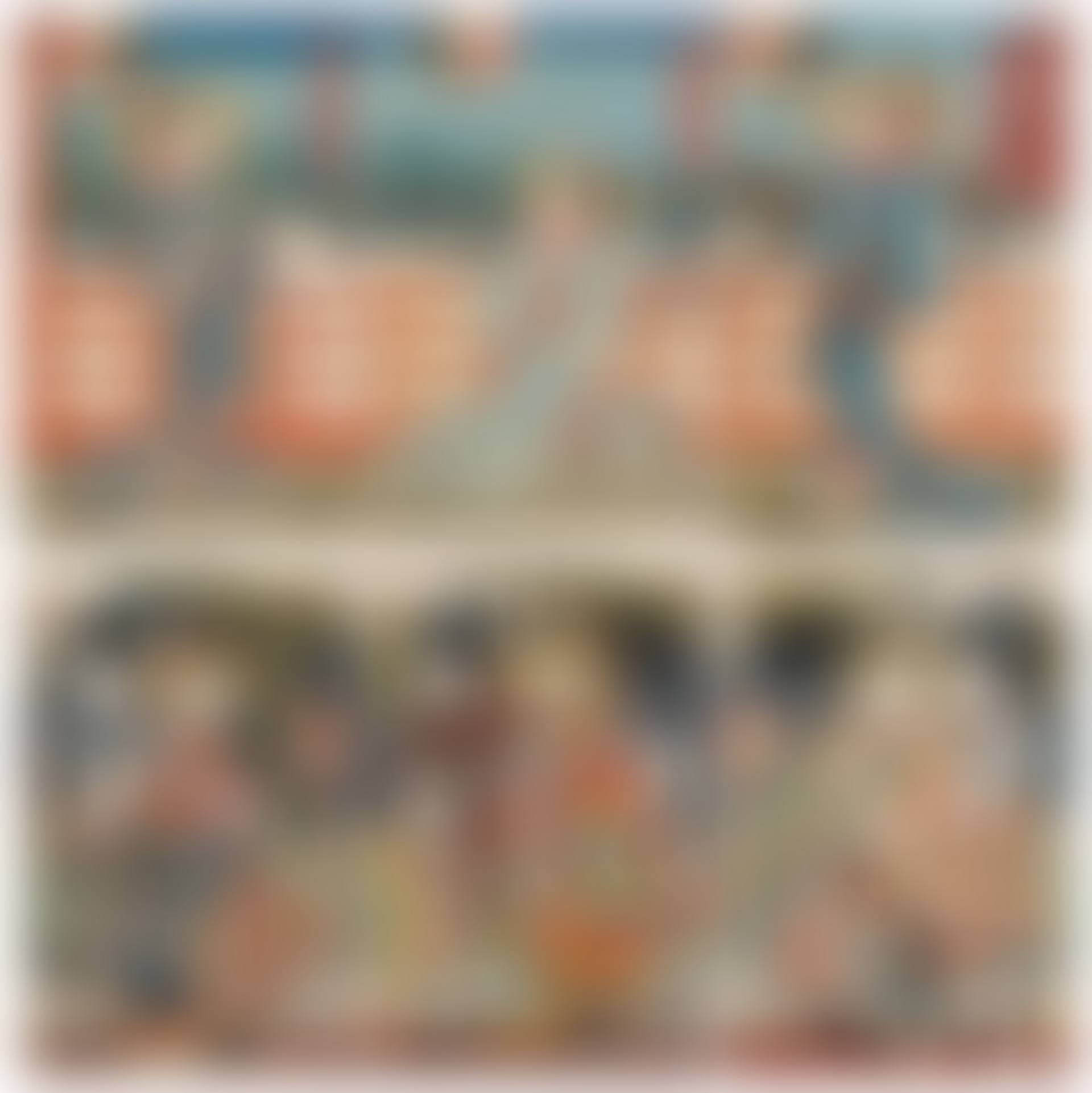 Two Triptychs Depicting Courtesans (preview)