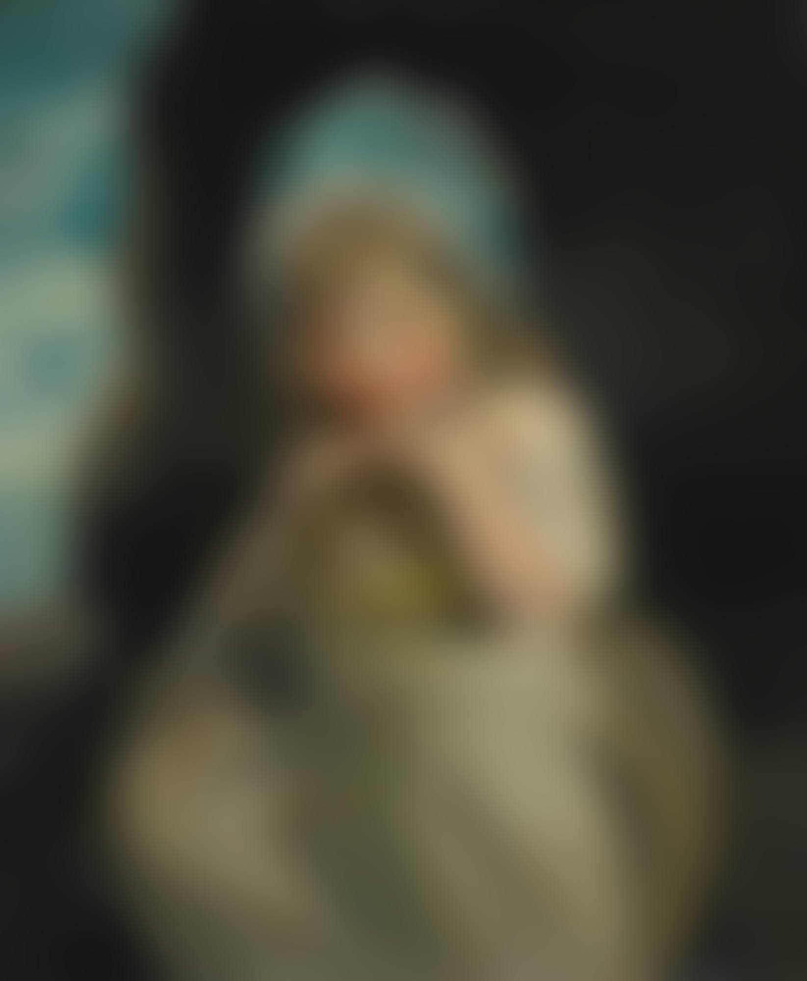A GIRL WITH A BASKET OF BIRDS (preview)