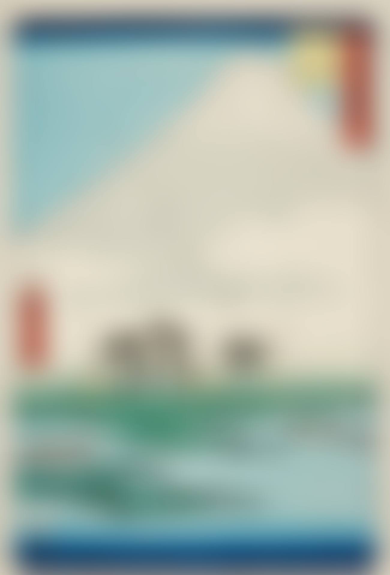 Yoshiwara, Fuji no numa ukishima ga hara. Fishing boats at the foot of Mount Fuji (preview)