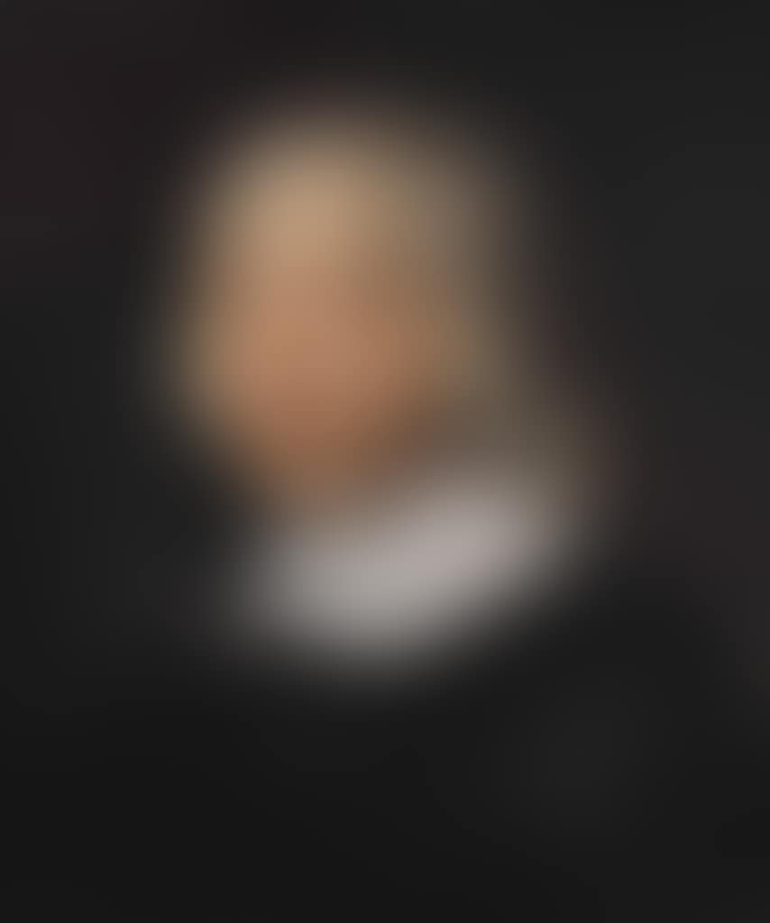 Portrait of a gentleman, bust-length, in a black costume with a white collar (preview)