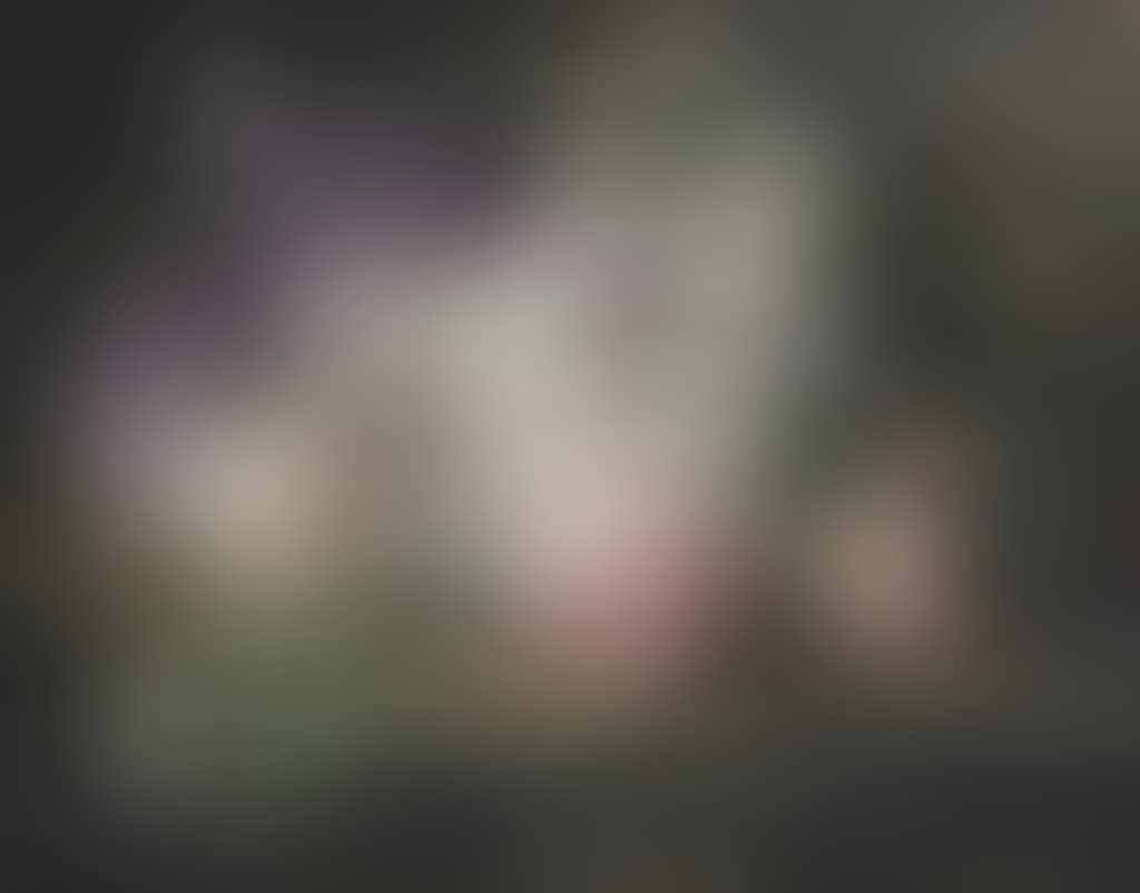 Roses, lilacs and white blossom branches (preview)