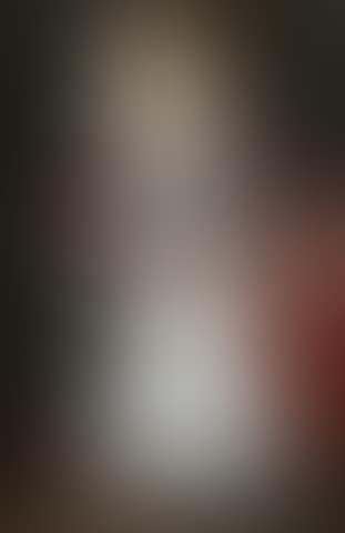 Portrait of a child, full-length, standing holding a rose (preview)