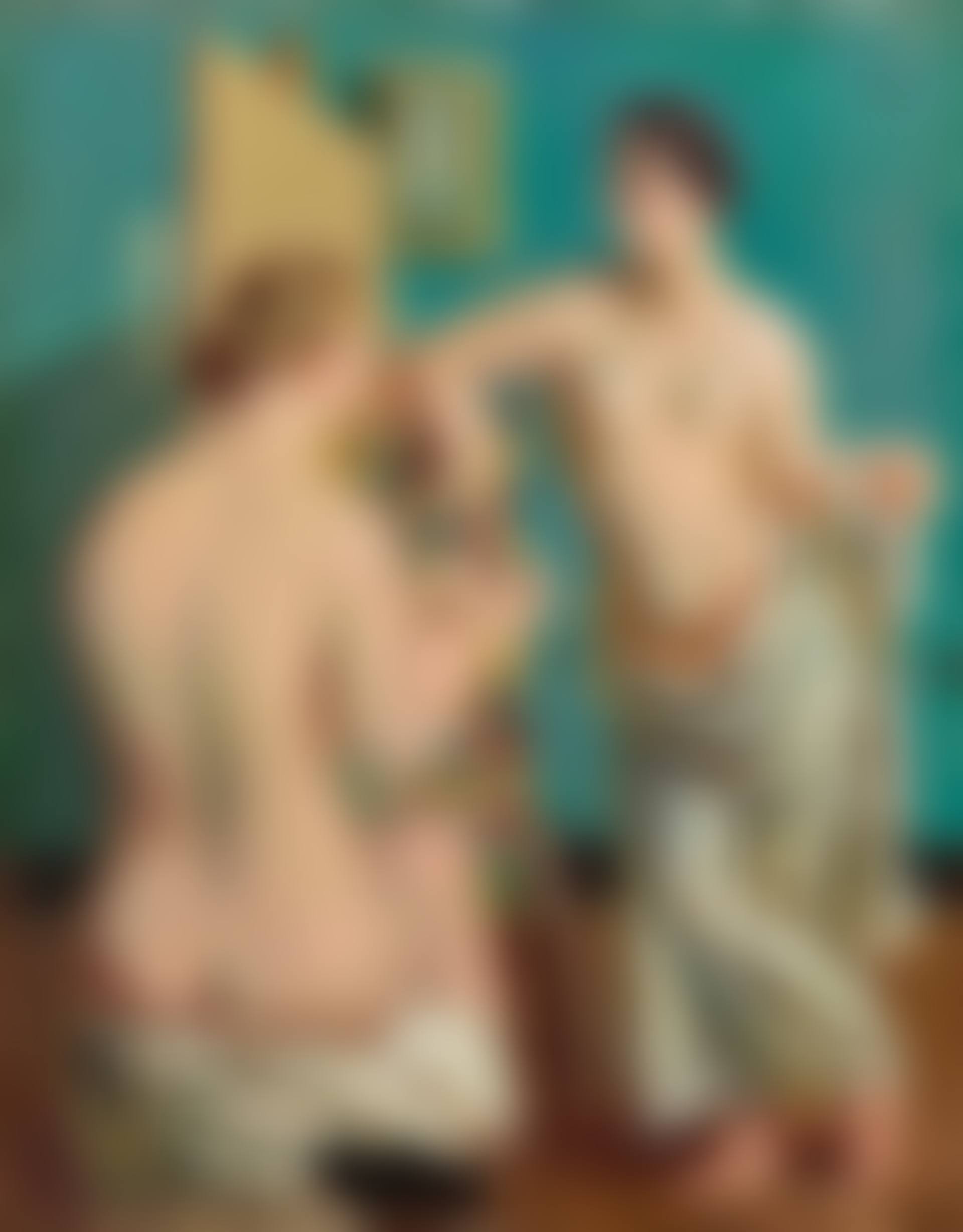 Deux nus dans intérieur (preview)
