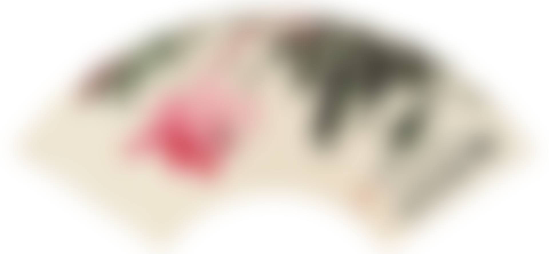 PEONY, CALLIGRAPHY IN CLERICAL SCRIPT (preview)