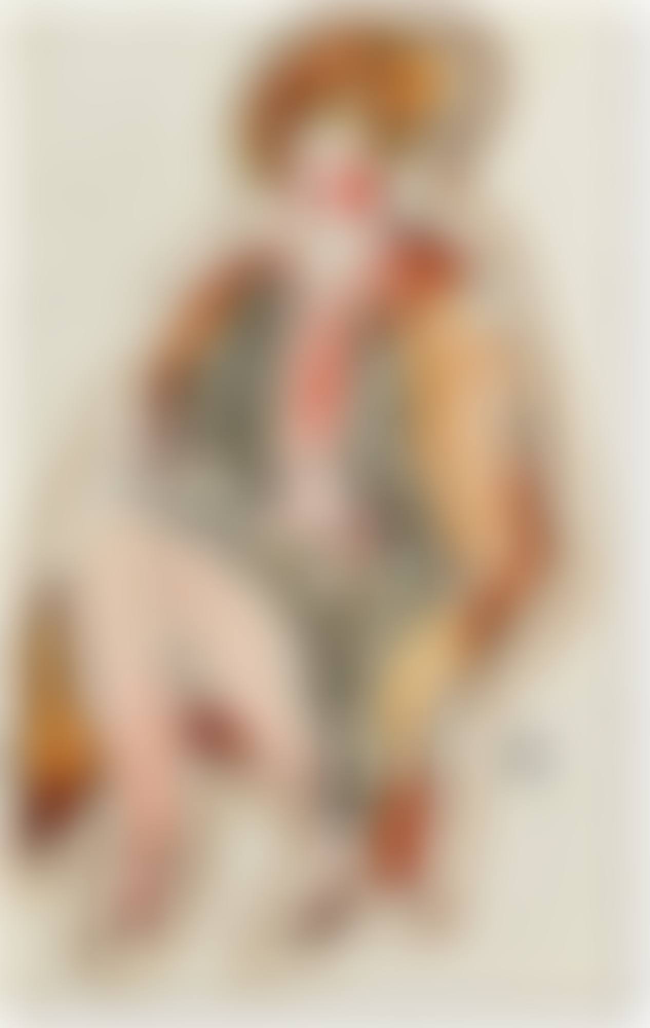 FEMME AU MANTEAUX BRUN (preview)