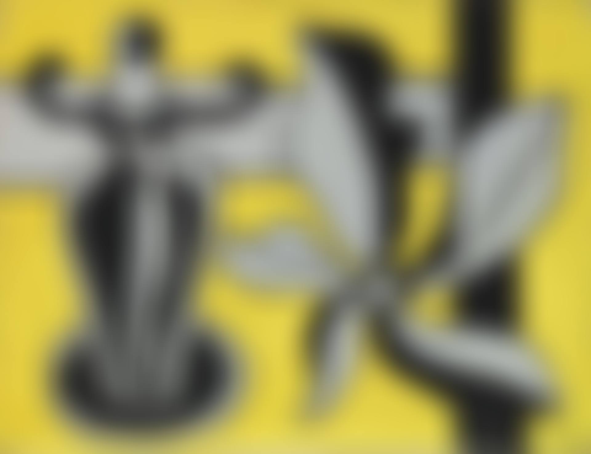 LE CHANDELIER SUR FOND JAUNE (preview)