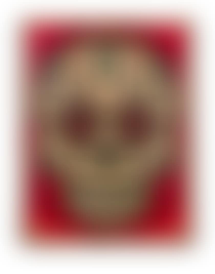 Power & Glory Day of the Dead Skull (Red) (preview)