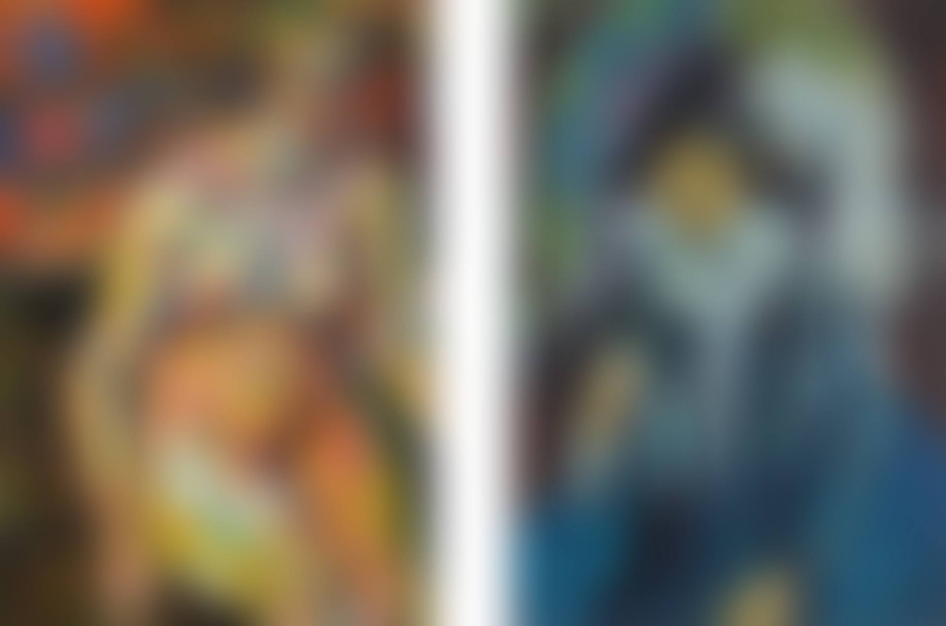 WEIBLICHER AKT (FEMALE NUDE) & BLAUE DAME IM TIERGARTEN (LADY IN BLUE IN THE PARK): A DOUBLE-SIDED (preview)