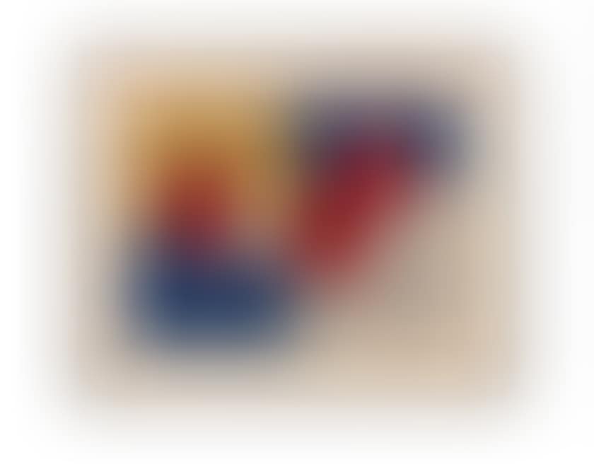 Composition blue, gray, red and yellow (preview)