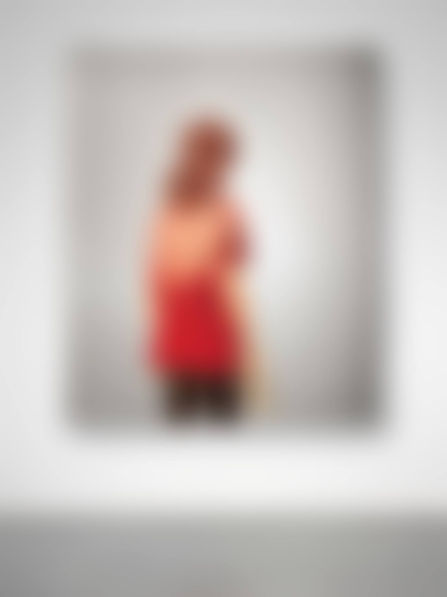 PITTRICE ROSSA CON PANTALONI SCURI (ARMONA PISTOLETTO) (preview)