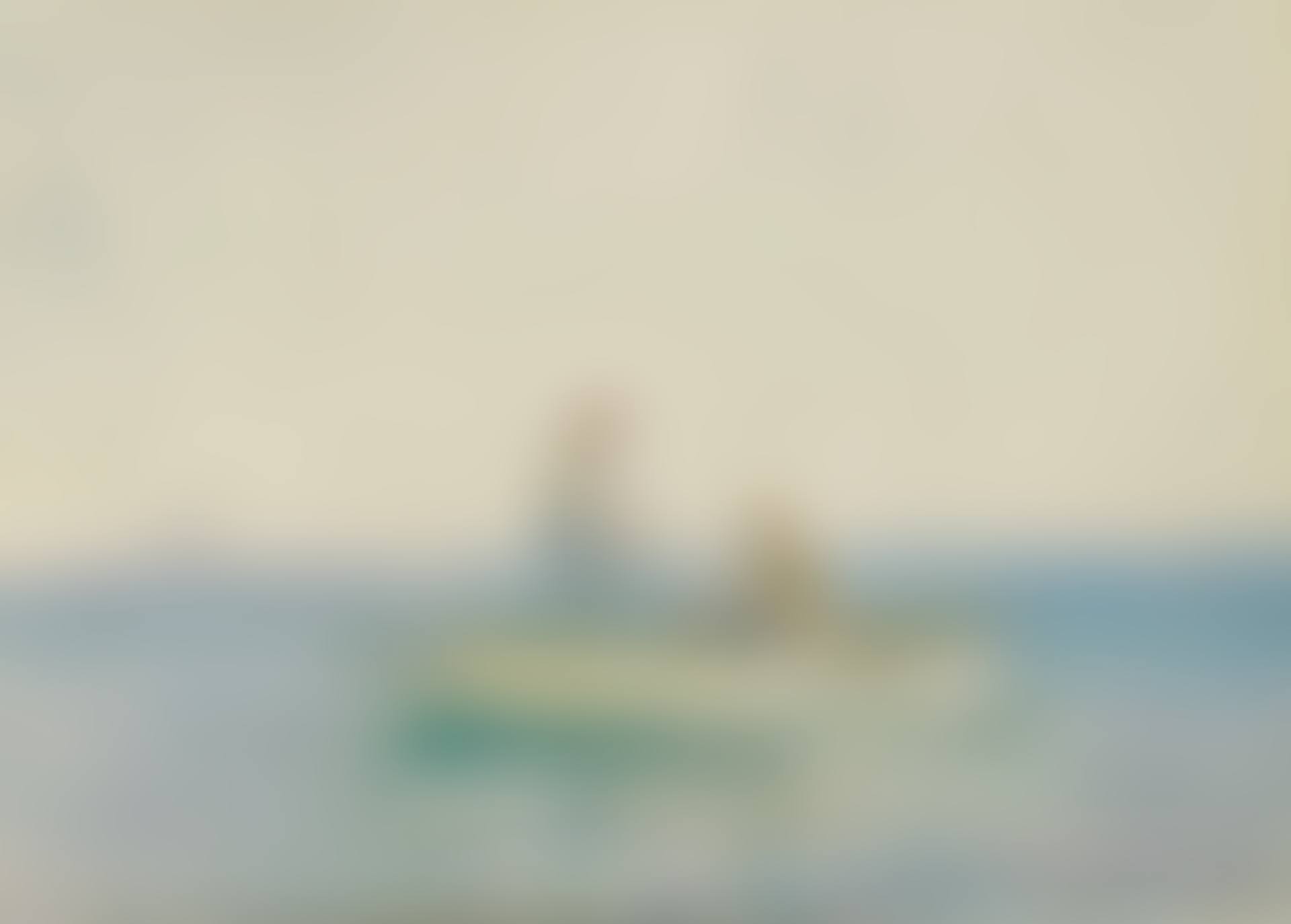 TWO FIGURES IN A BOAT  (preview)