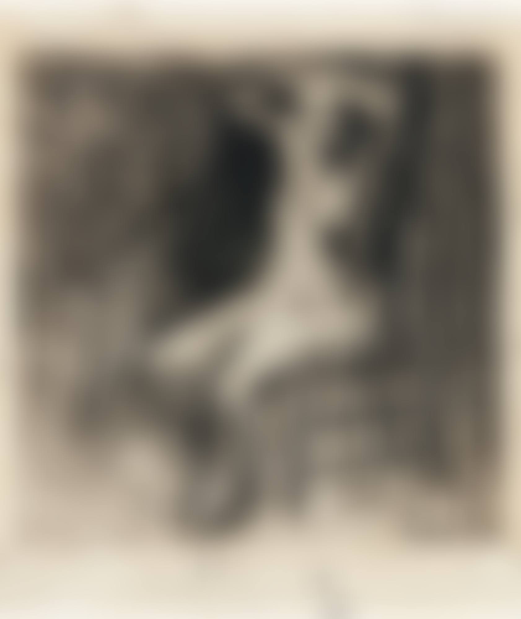 NUDE SEATED WITH ARMS ABOVE HER HEAD  (preview)
