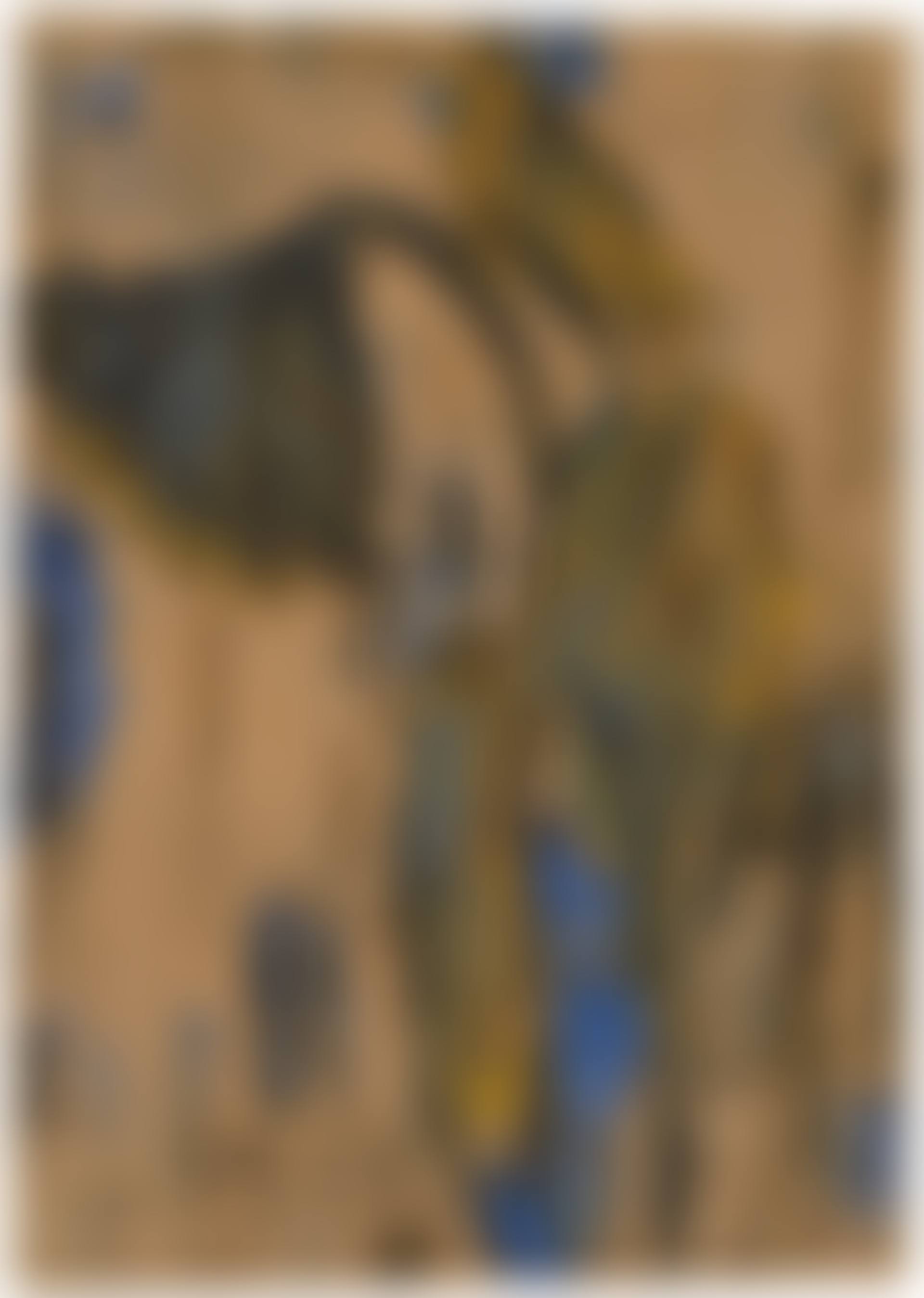 Welkende Sonnenblumen mit Blau (preview)
