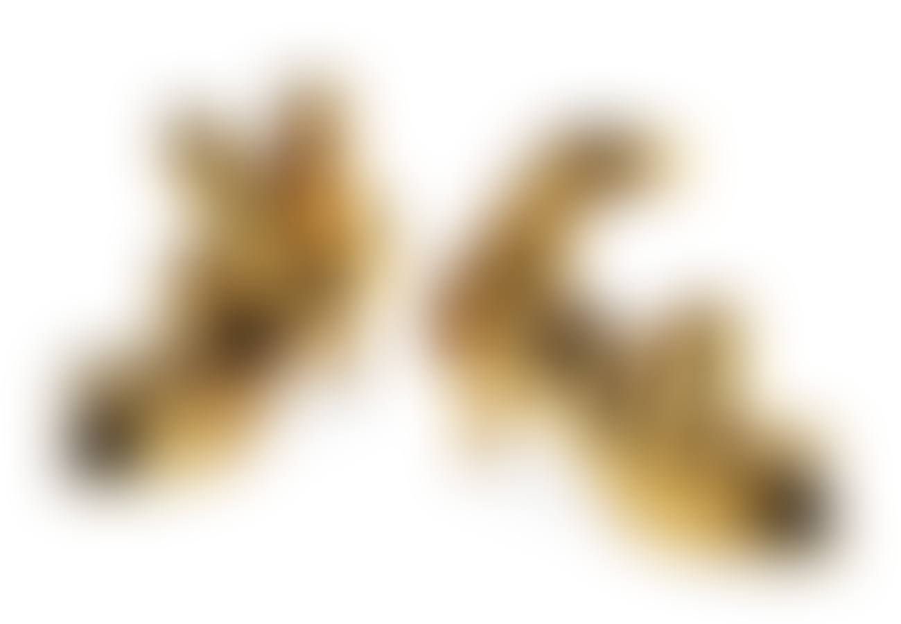 High-heel with Bow (Gold) (preview)