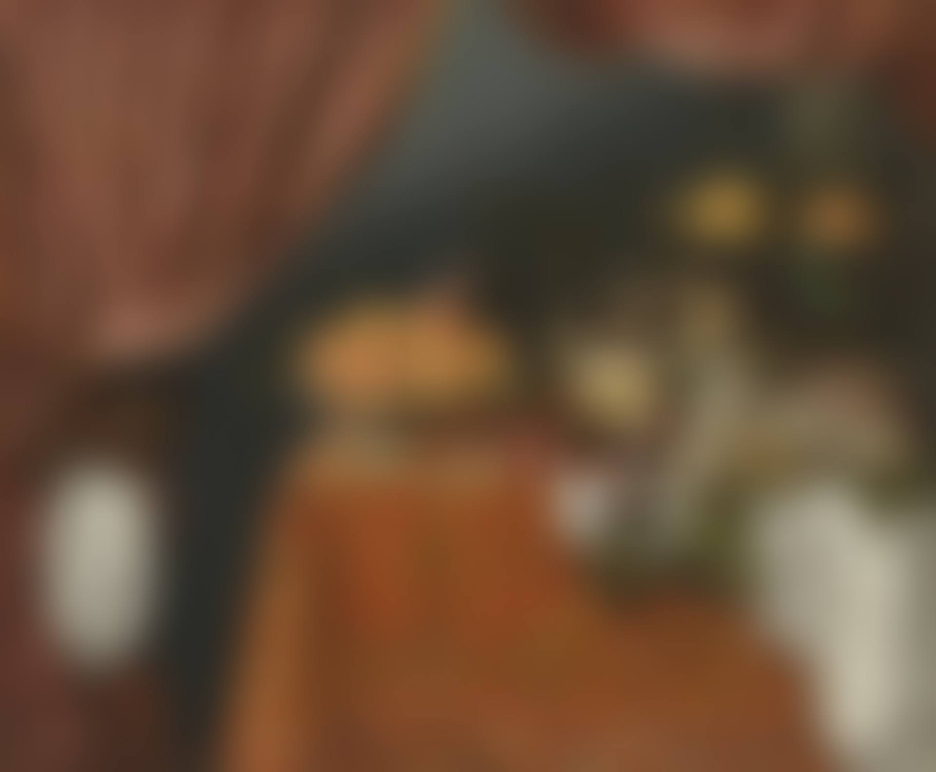 Peaches on a pewter platter, figs in a bowl, grapes, plums, figs and other fruit on a draped table, with a servant pulling back a curtain (preview)