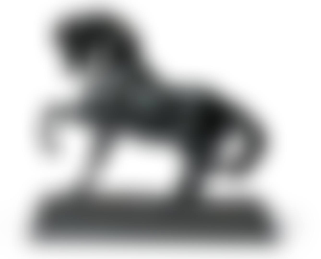 CHEVAL TURC NO 2 (ANTÉRIEUR GAUCHE LEVÉE, TERRASSE CARRÉE) (TURKISH HORSE NO. 2, LEFT LEG RAISED, SQUARE BASE) (preview)
