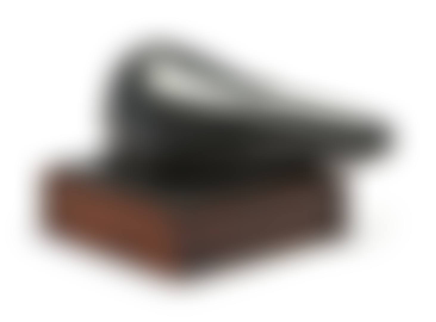 SCULPTURE IN THE FORM OF A BICYCLE SADDLE (BLACK) (PLATZKER 17) (preview)