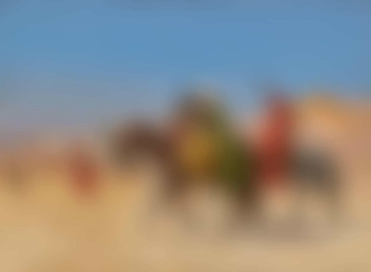 RIDERS CROSSING THE DESERT (preview)