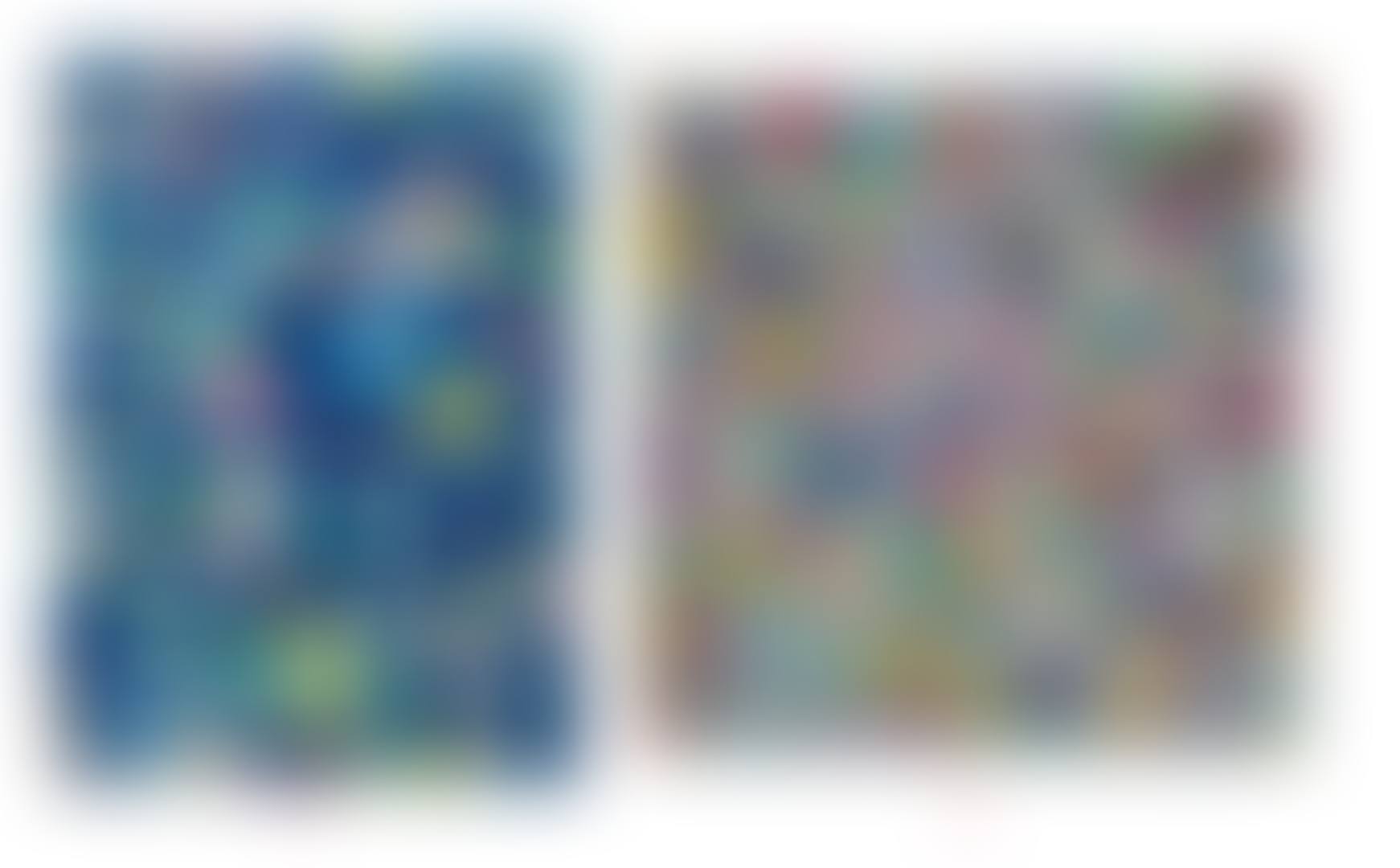 A: An Homage to IKB 1957 D; B: Shangri-La Shangri-La Shangri-La (preview)