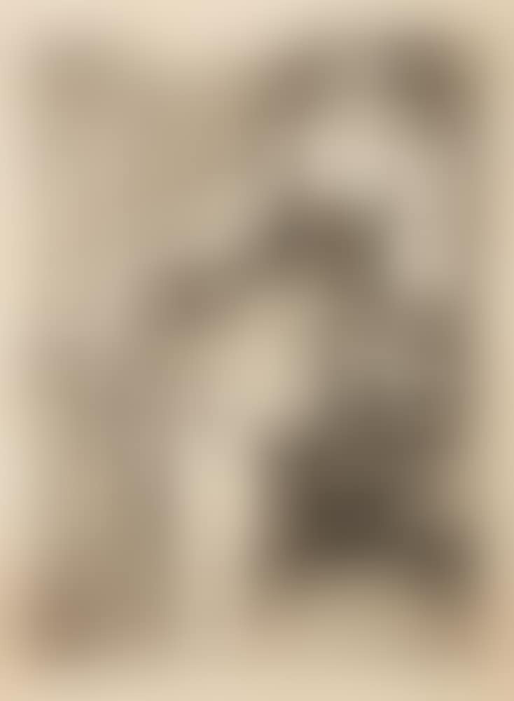 Seated Woman Drinking from Cup (preview)
