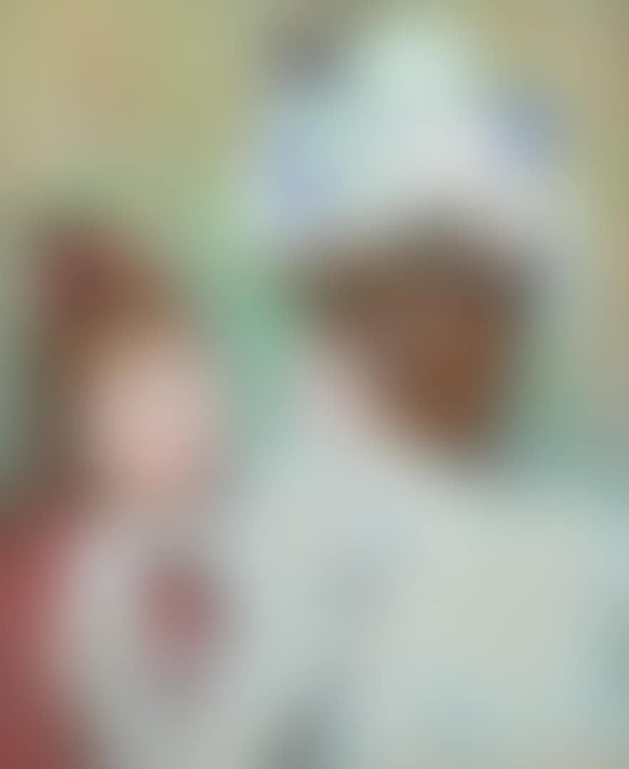 Fille attachant un ruban (preview)