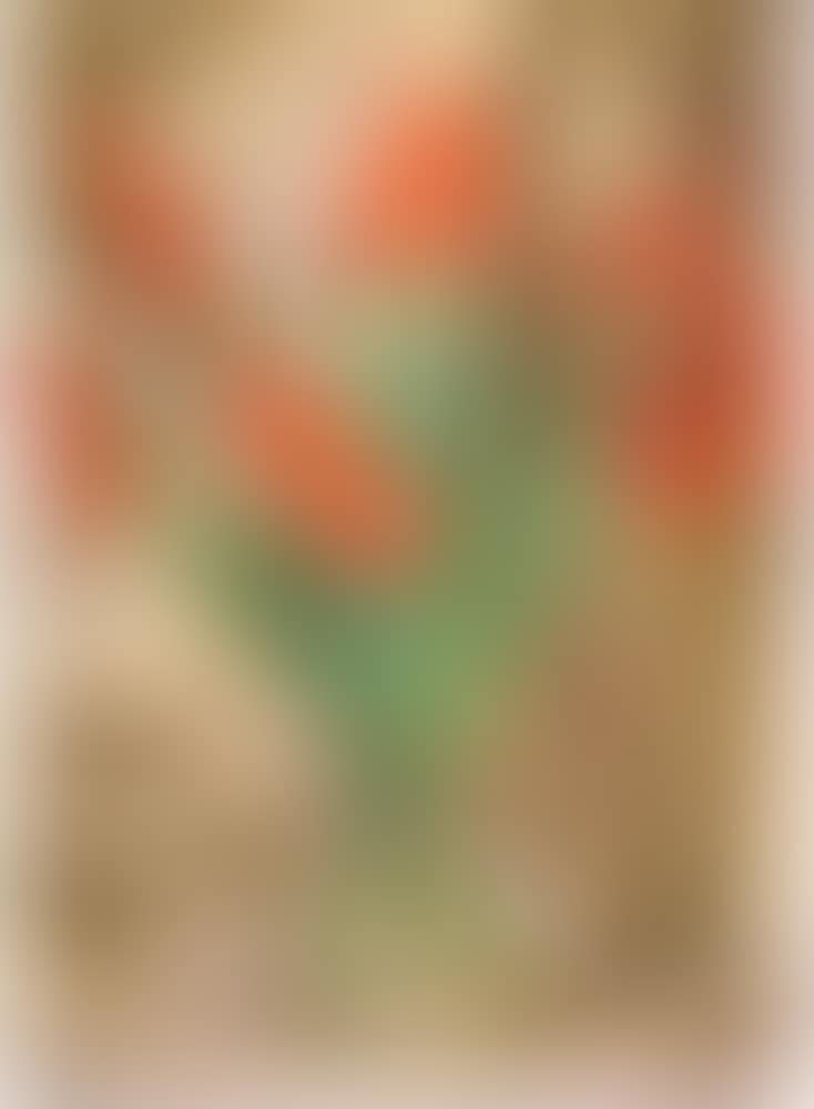 Gladioli rossi nel vaso, circa (preview)