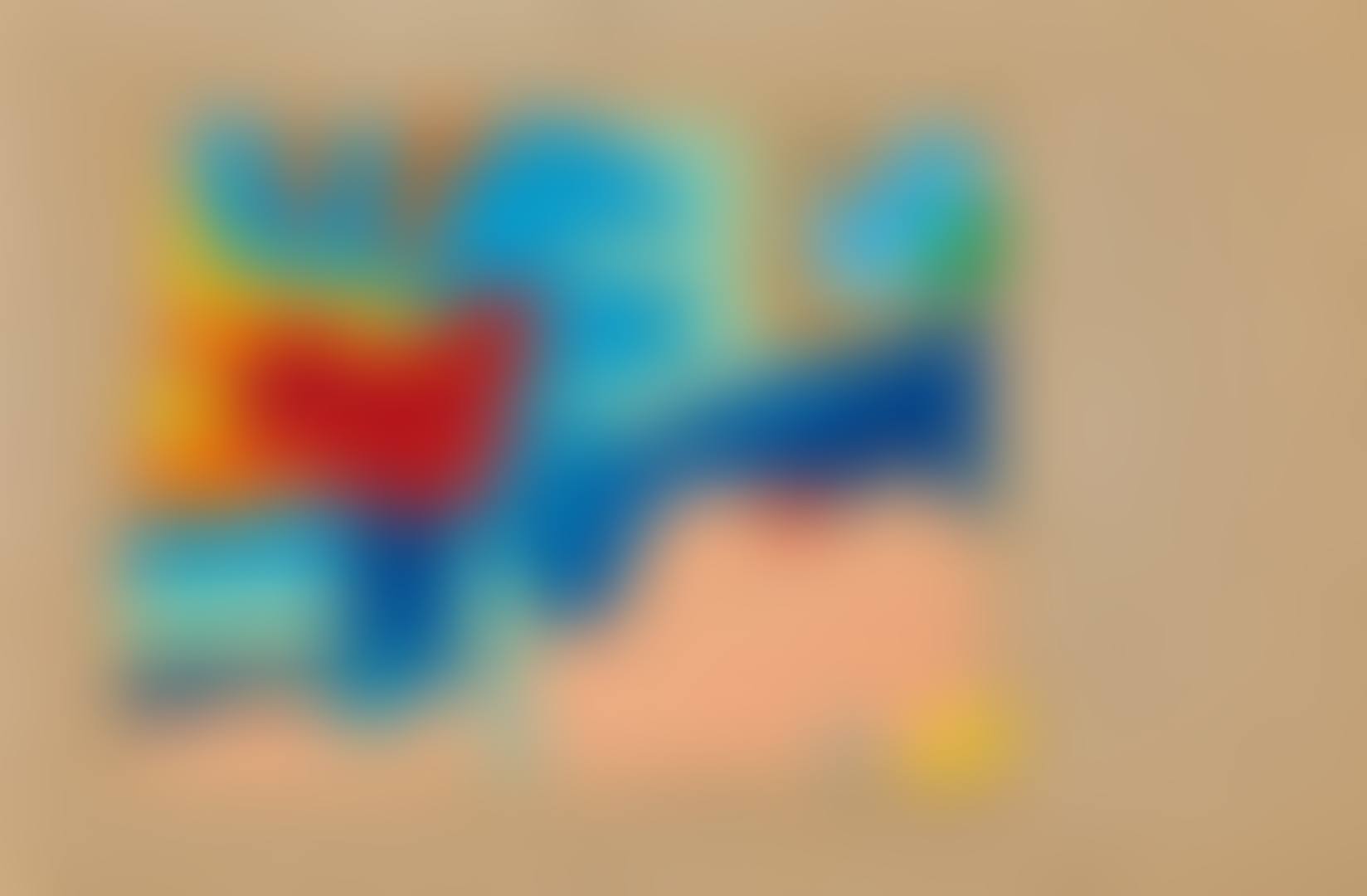 Study for face with bad abstract painting (preview)