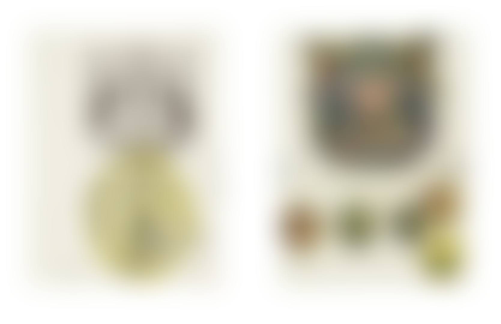Two works (Drawing for UNICEF [A] and [B]) (preview)