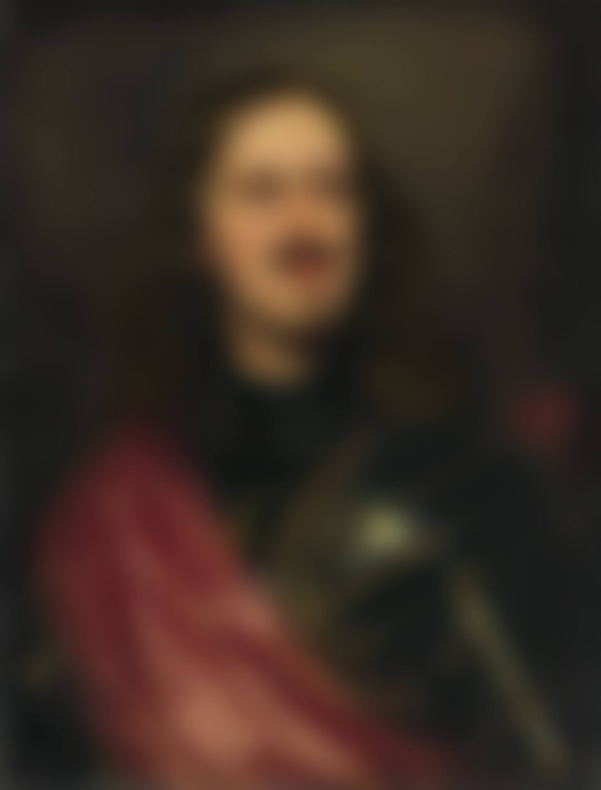 Giovan Carlo di Cosimo II de Medici (1611-1663), in armor and a red sash, bust-length (preview)