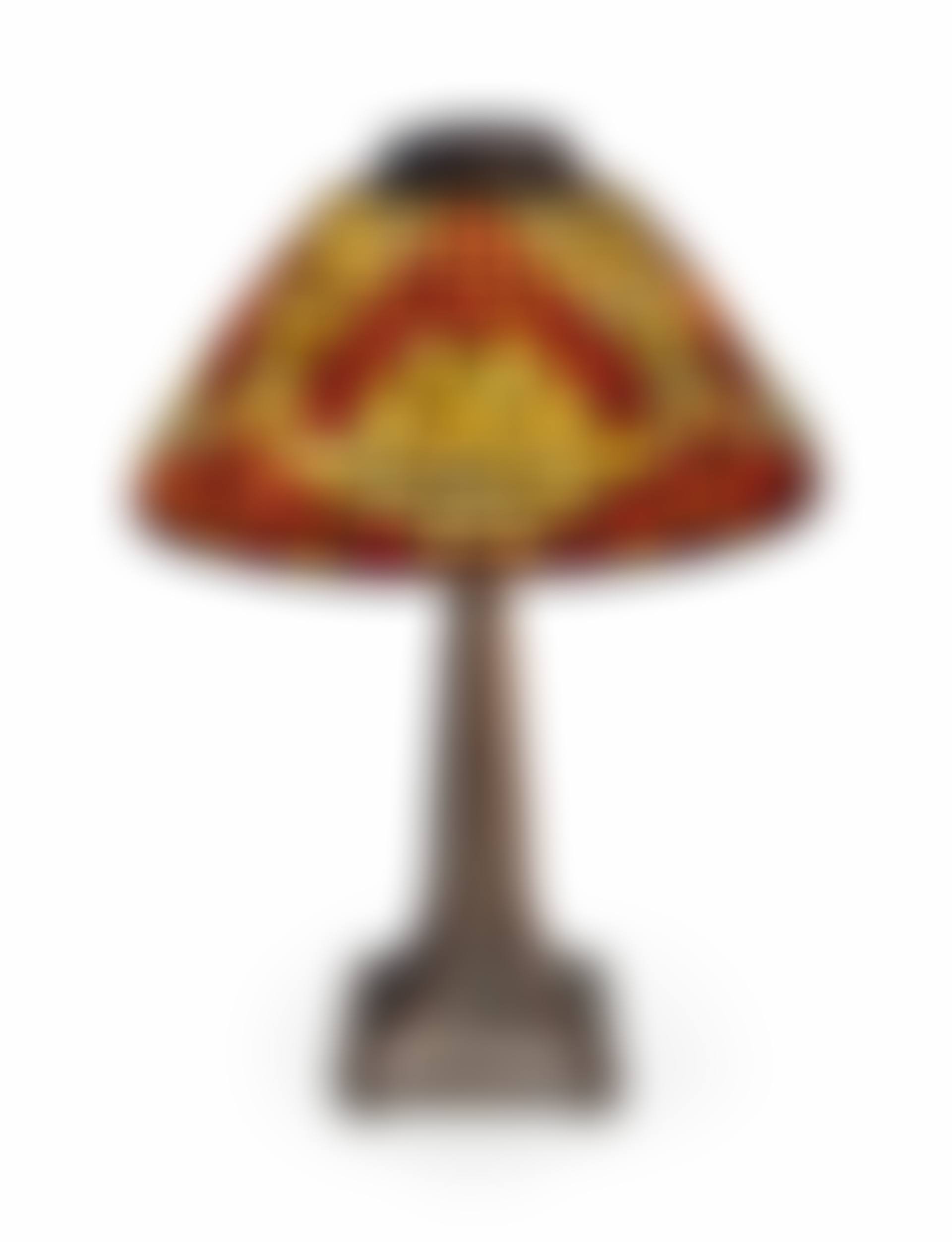 AN 'AMERICAN INDIAN' DESK LAMP (preview)