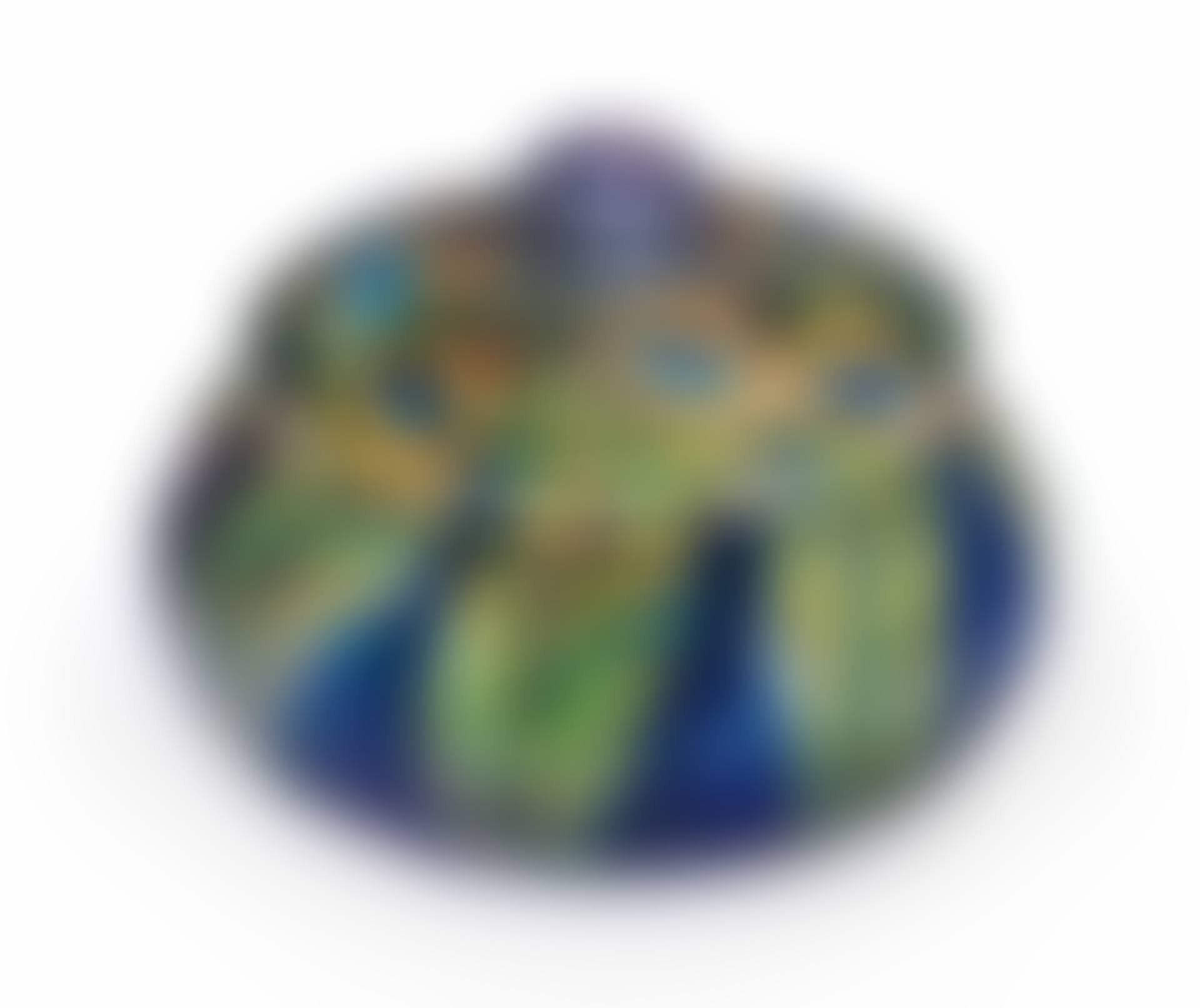 A ' PEACOCK FEATHER' COVERED BOX (preview)