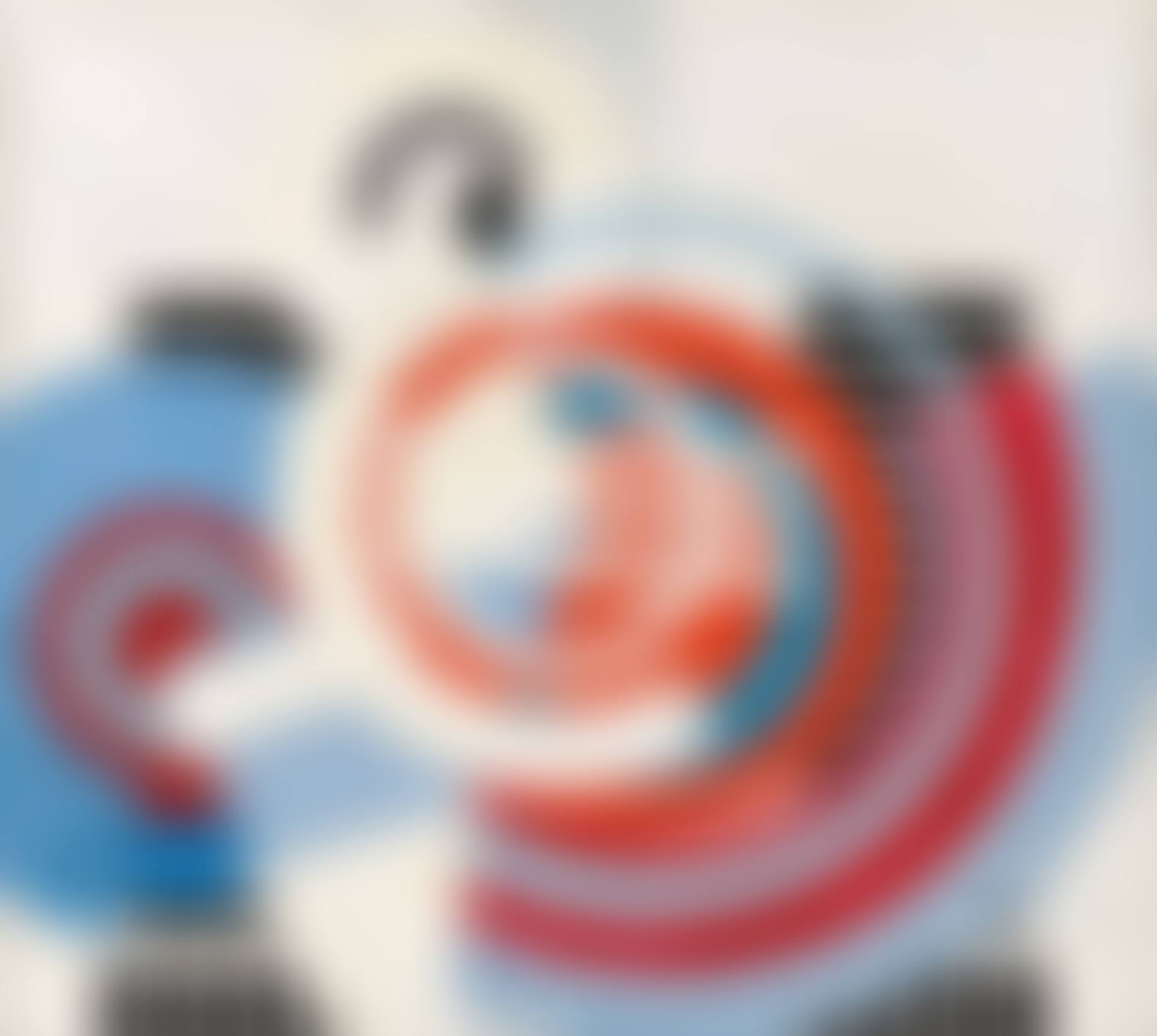 Blanc sur bleu et rouge (preview)