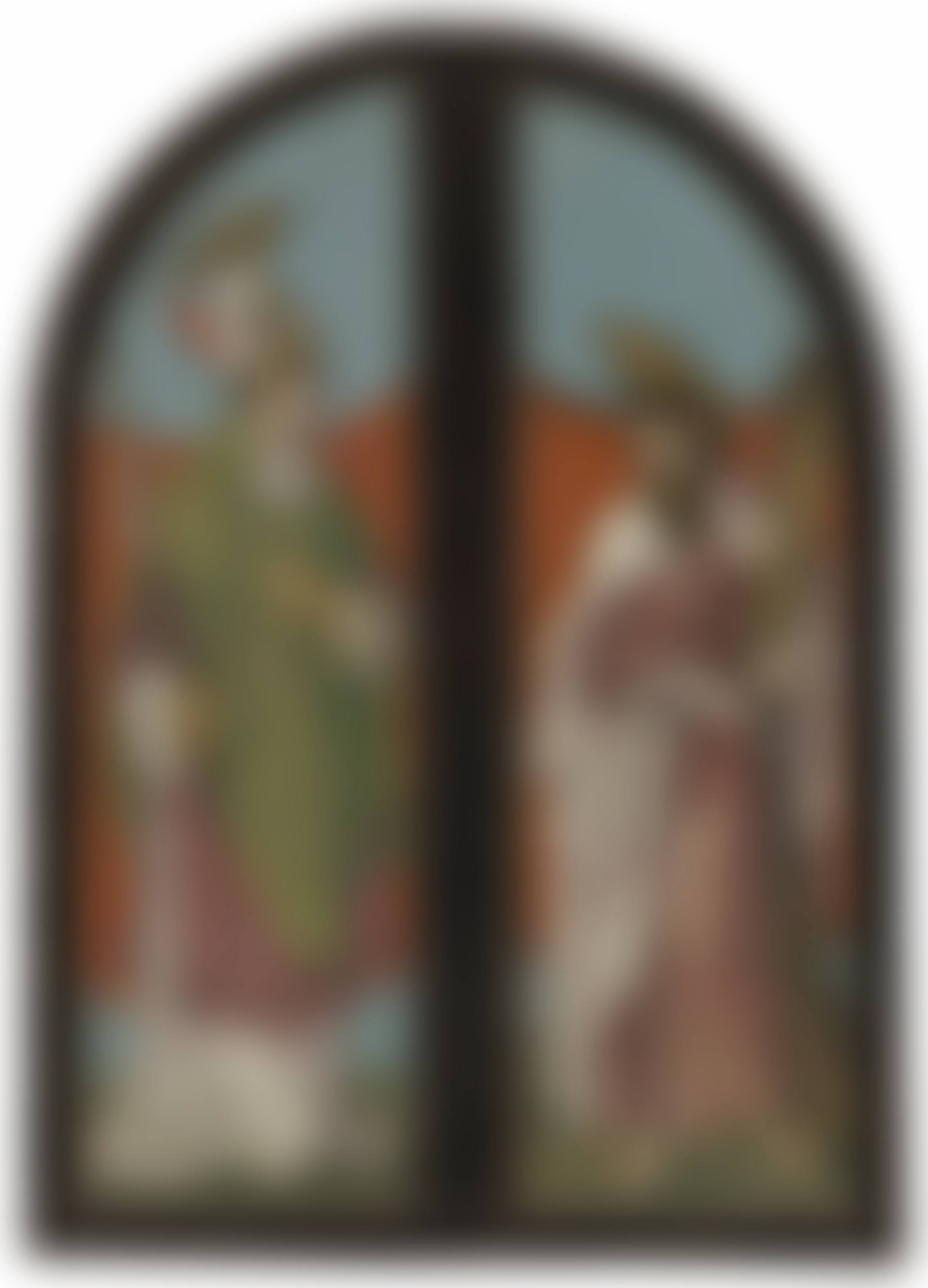 A diptych with Saint Erasmus of Formia and Saint Andrew (preview)