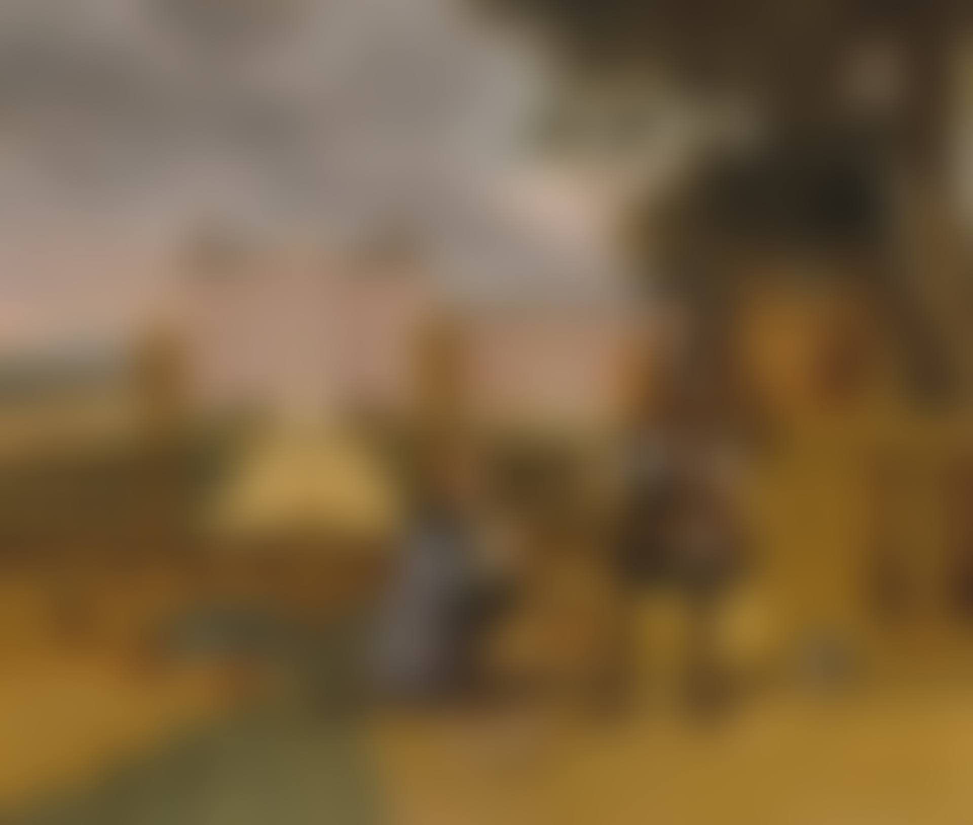King Charles II being presented with a pineapple by the Royal Gardener, John Rose, in the formal gardens of an estate (preview)