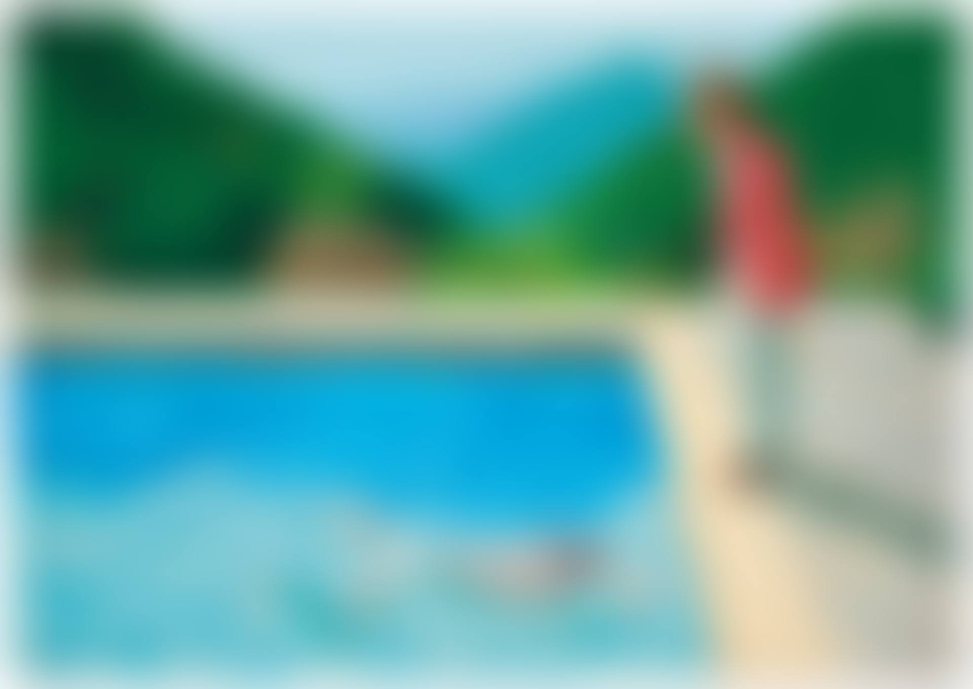Portrait of an Artist (Pool with Two Figures) (preview)