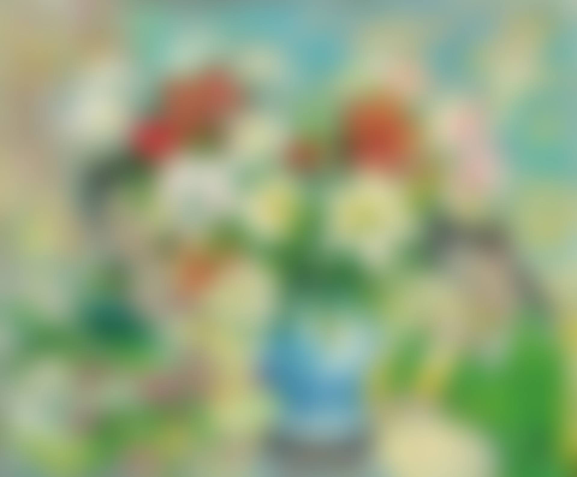 Two Girls with Flowers (preview)