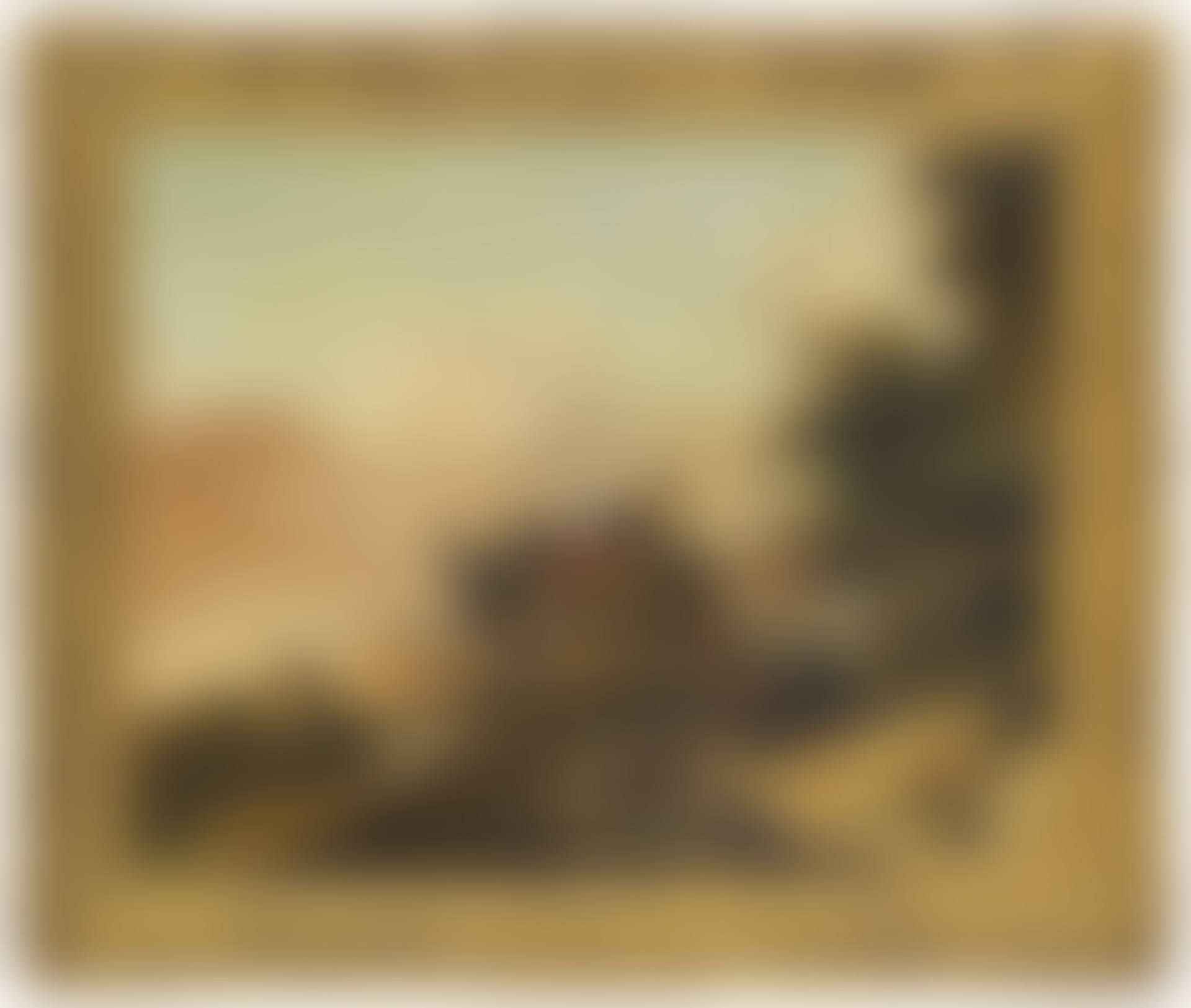 Bandits ambushing travellers in a wagon (preview)