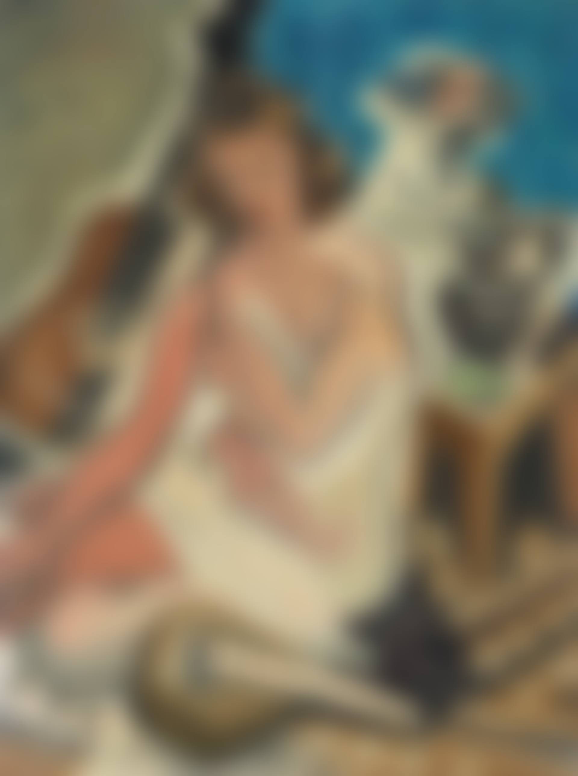 Donna con chitarra (Nudo e natura morta) (preview)