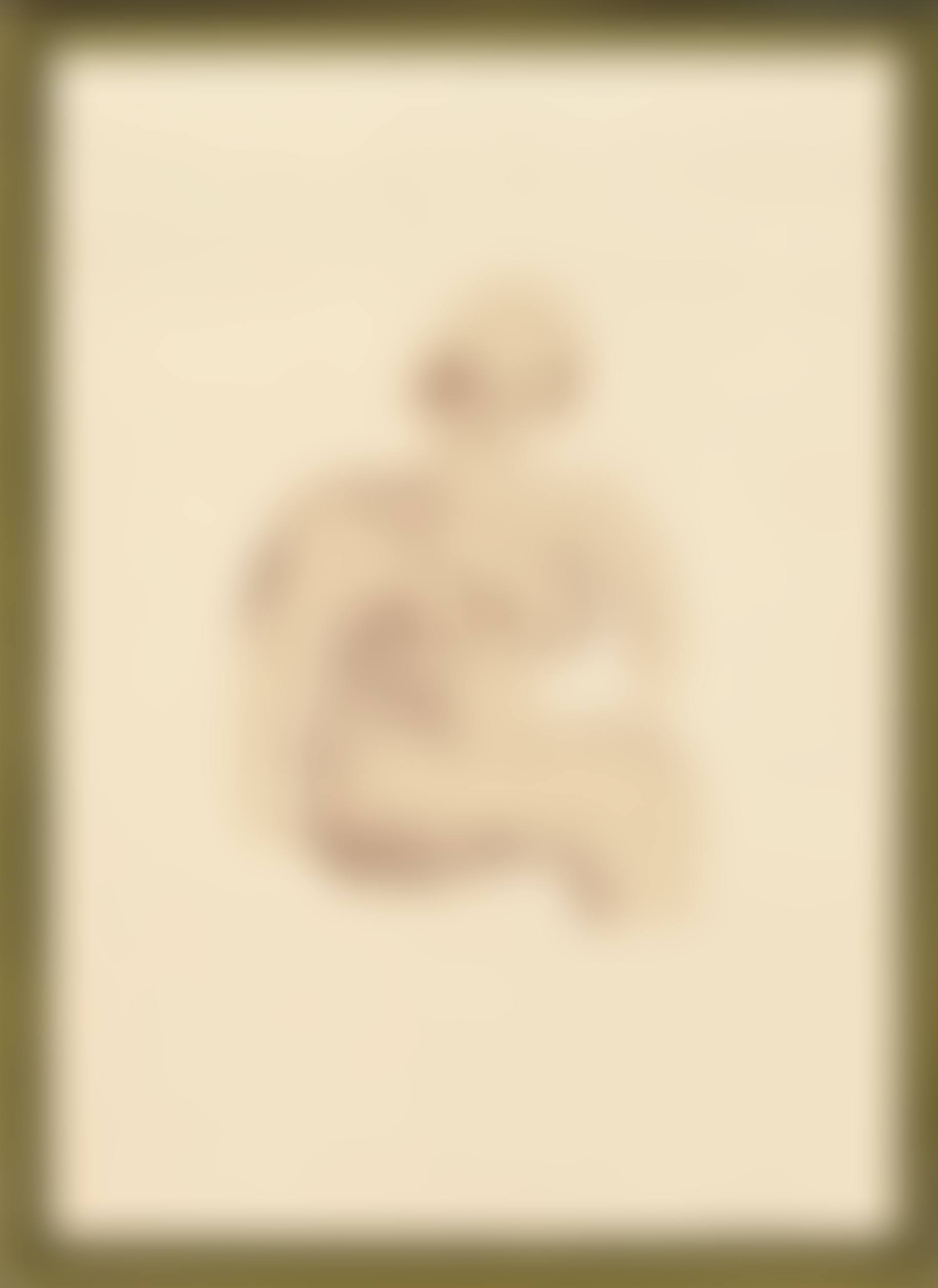 Picture of a simple framed traditional Nude Drawing, from: A Hollywood Collection (preview)