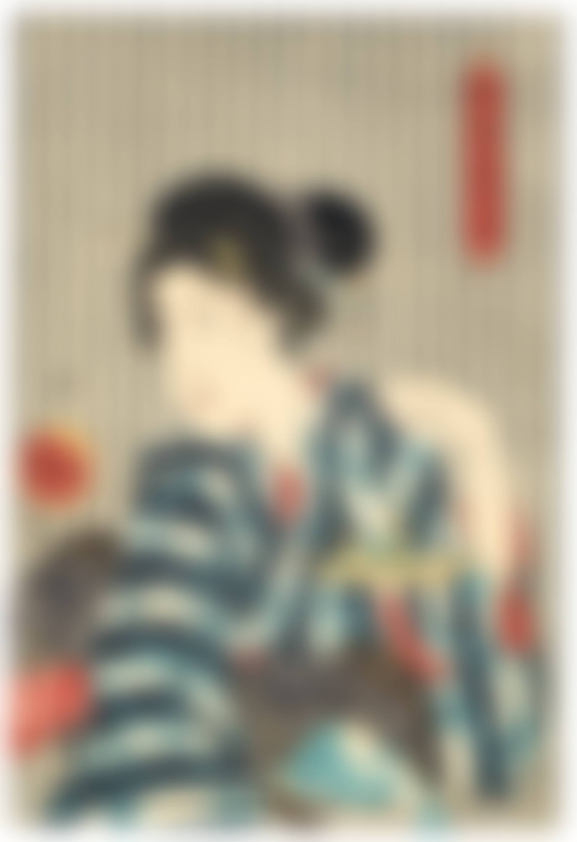 A woman with a wind ornament (preview)