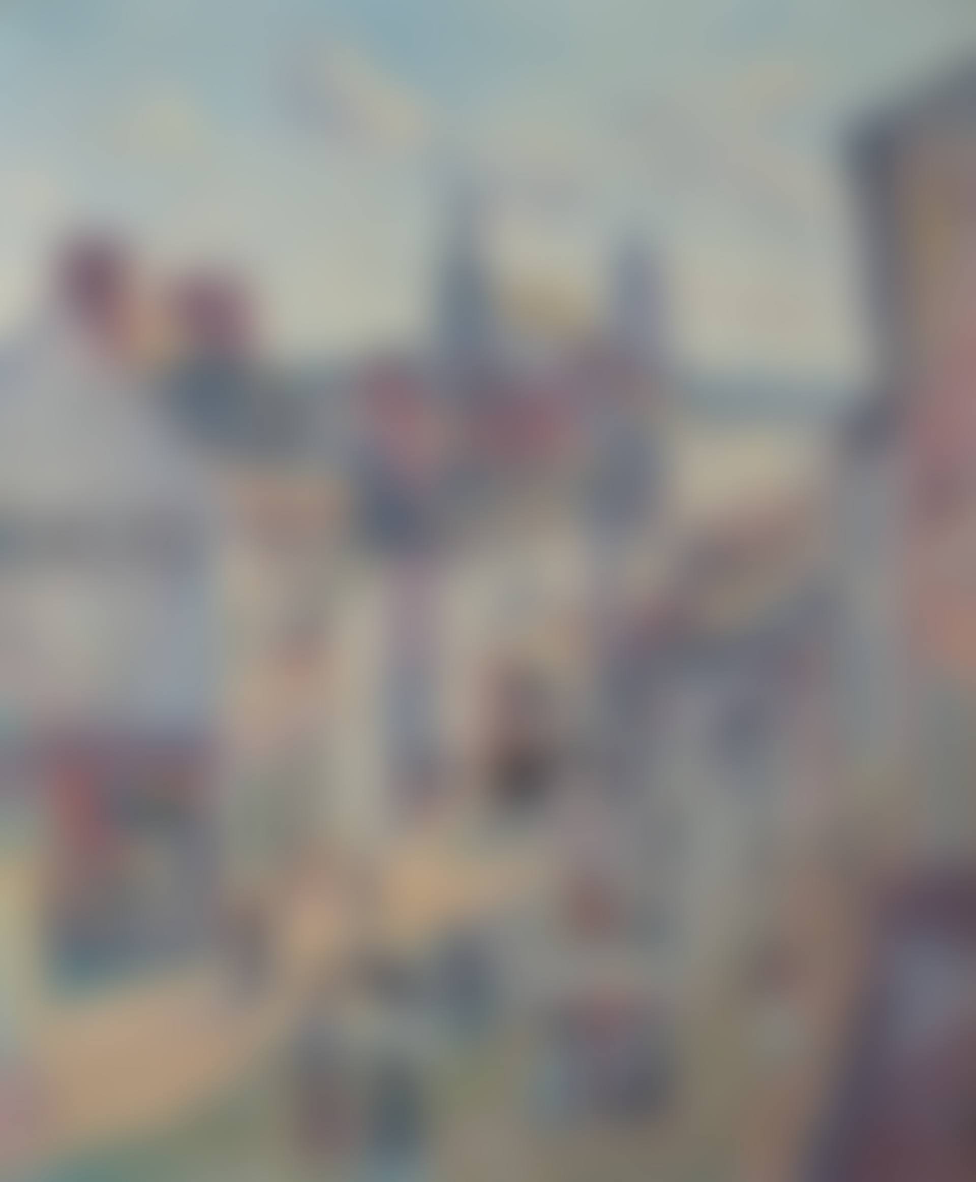Jour de marché à Gisors (rue Cappeville) (preview)