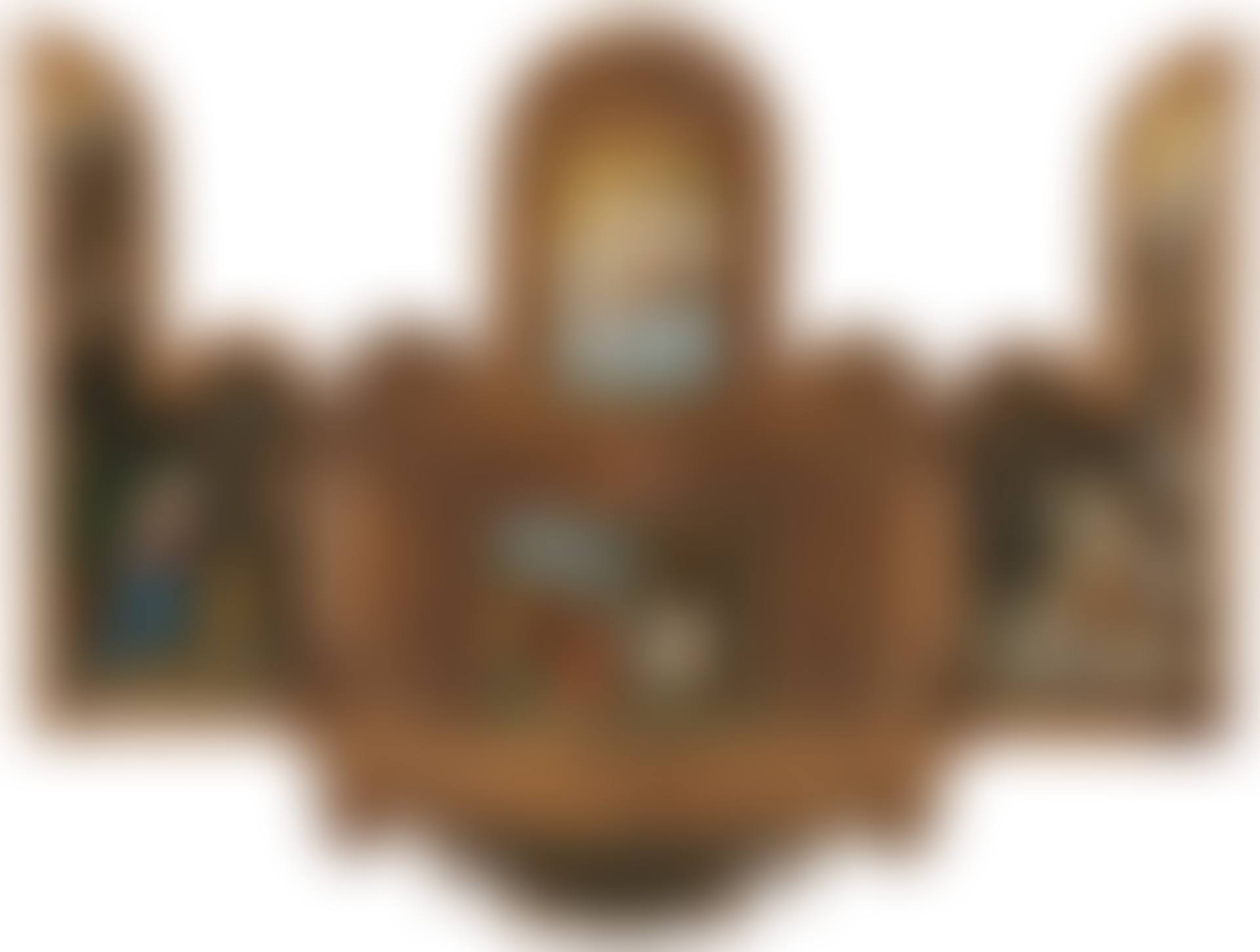 The Van Wittenhorst Triptych: the central panel, lower: The Adoration of the Shepherds; the central panel, upper: A herald angel; the wings: Virgin Annunciate; and the Angel of the Annunciation (preview)