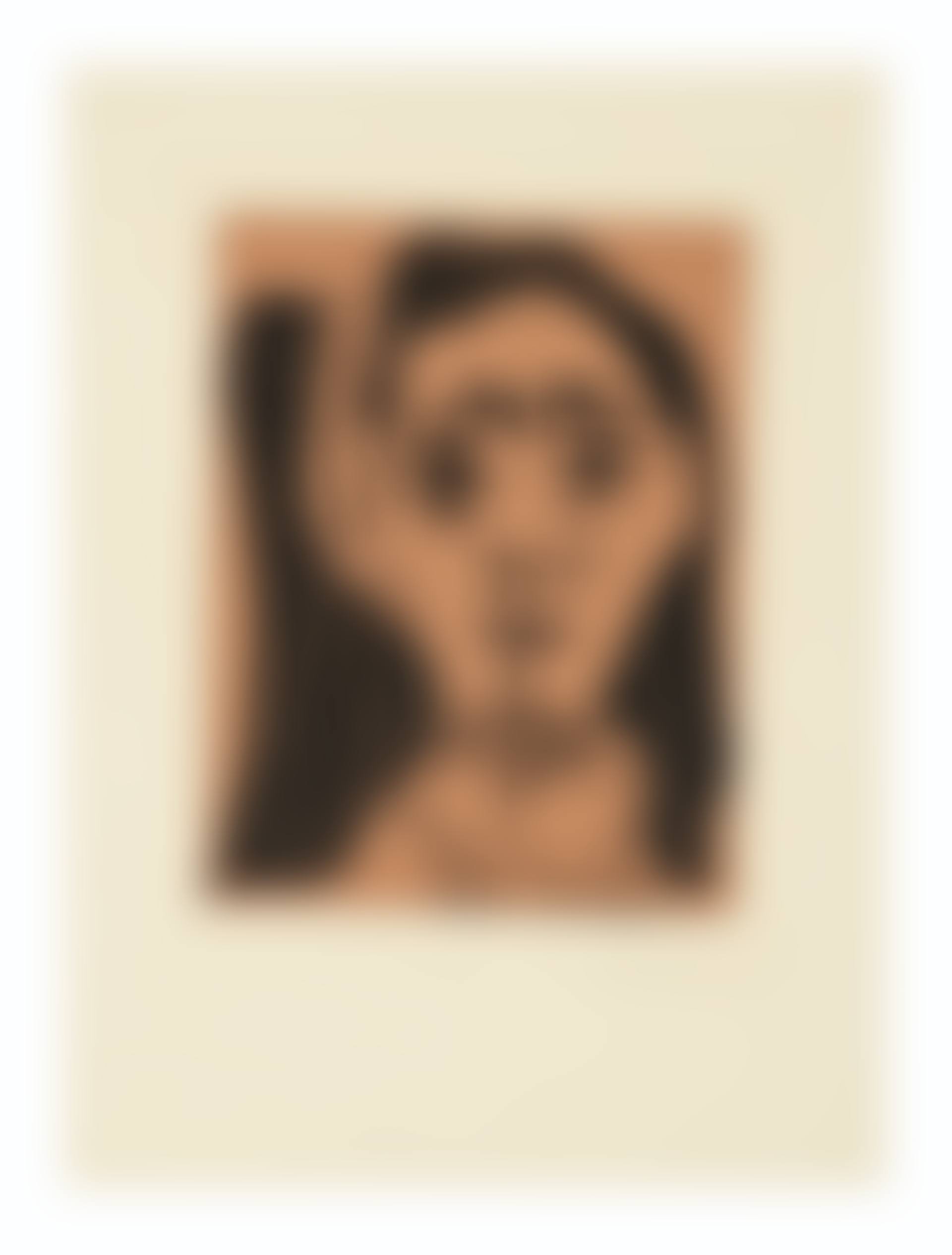 Femme aux cheveux flous (preview)