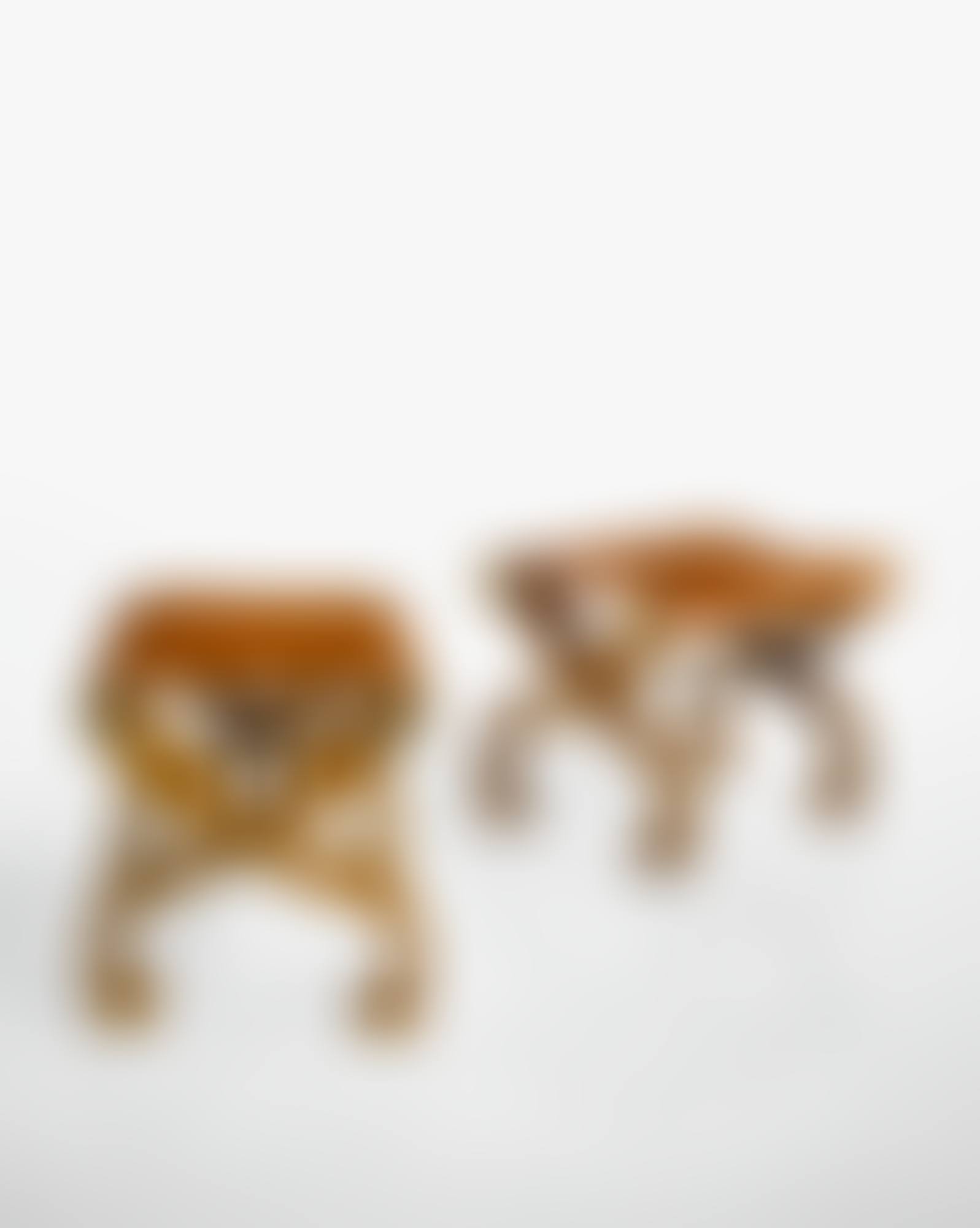 TWO "DIPHROS" FOLDING STOOLS (preview)