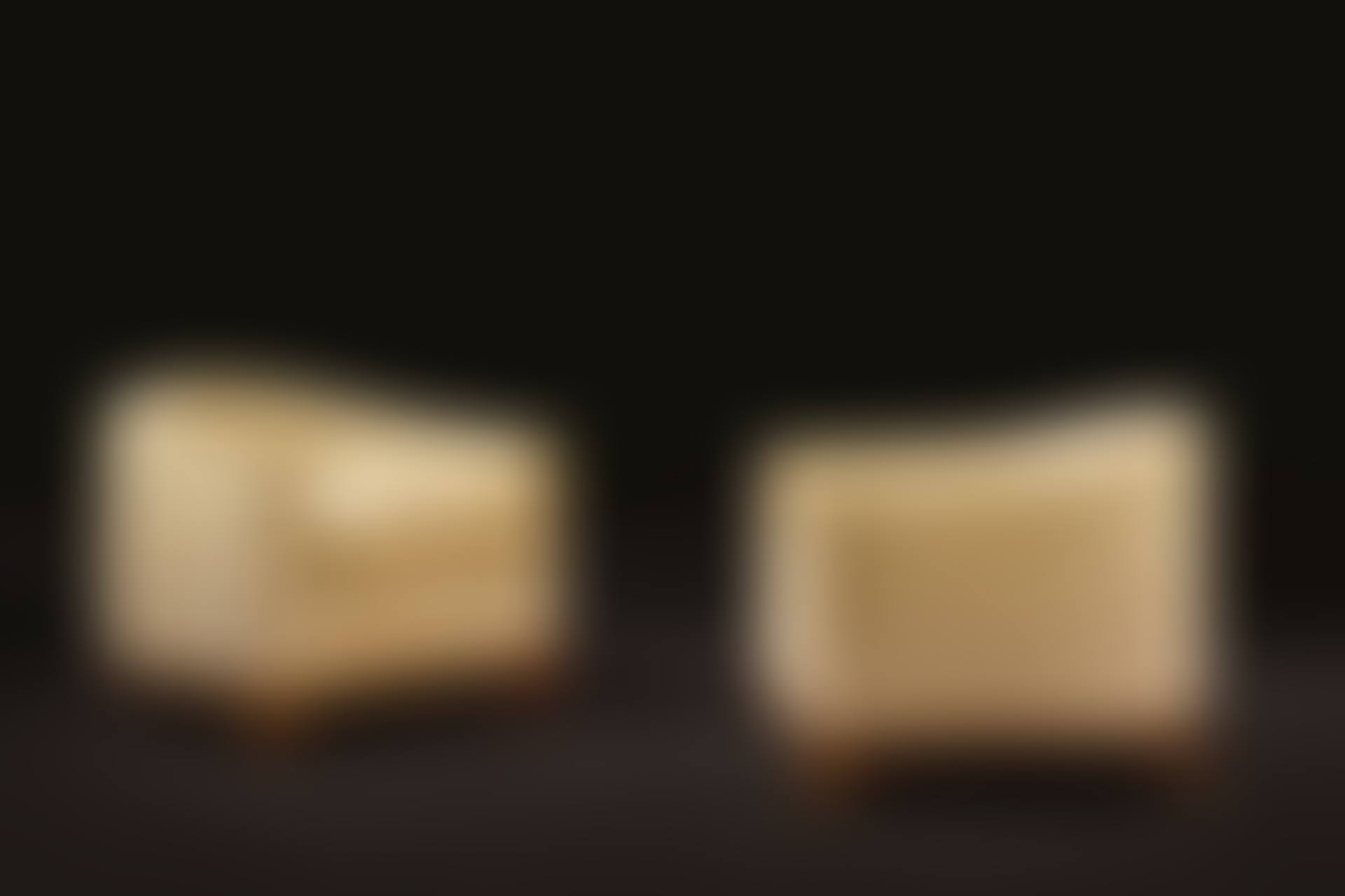 PAIR OF “CRAPAUD” ARMCHAIRS, MODEL 10 AR AND 266 NR (preview)