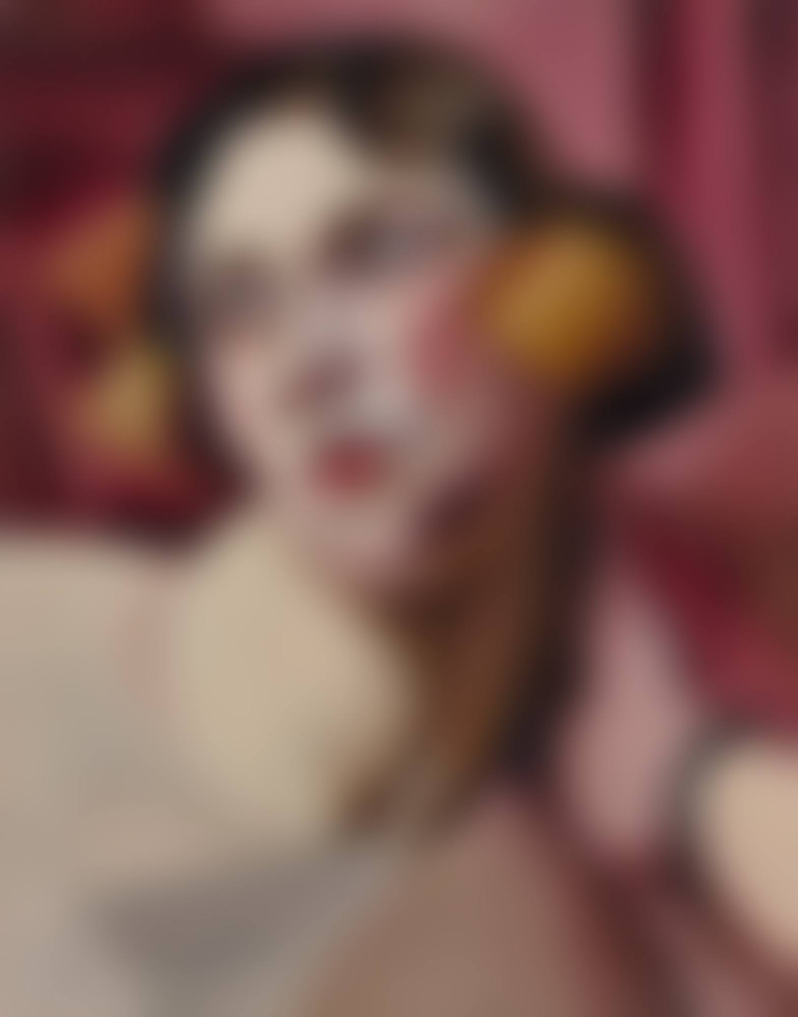 IL FONDO ROSA (PORTRAIT DE BIBI ZÖGBE) (PINK BACKGROUND (PORTRAIT OF BIBI ZÖGBE)) (preview)