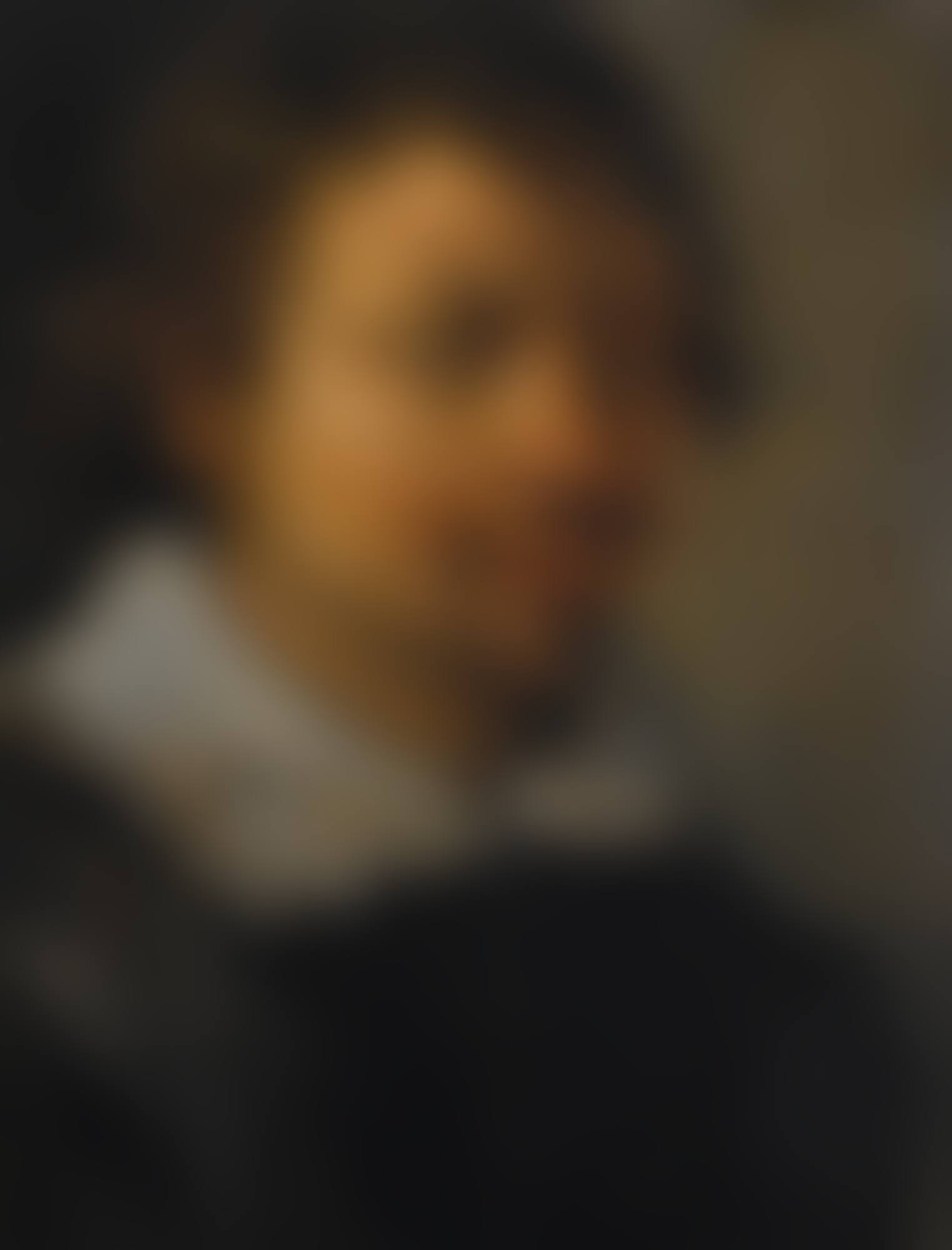 PORTRAIT OF A MAN, BUST LENGTH, WITH A MOUSTACHE AND A WHITE COLLAR (preview)