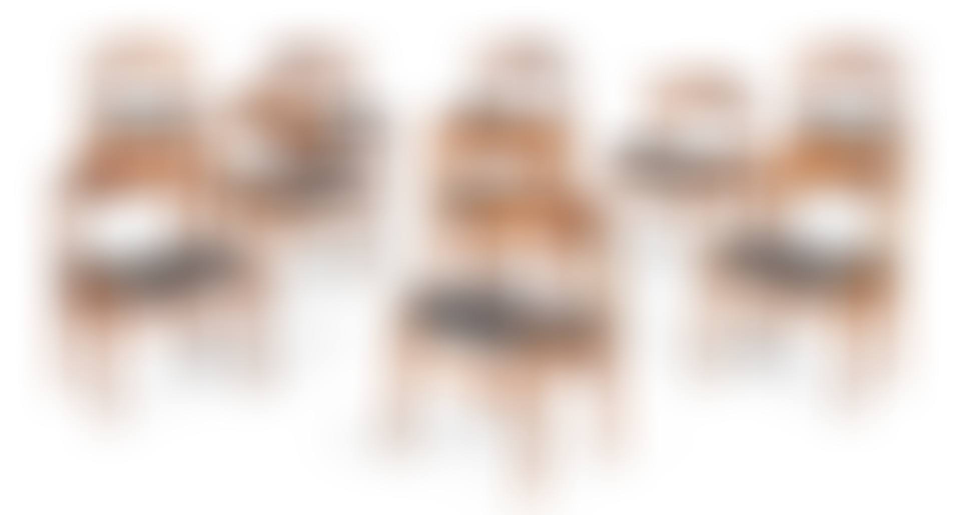 SET OF TEN 'COWHORN' CHAIRS, MODEL NO. JH505 (preview)