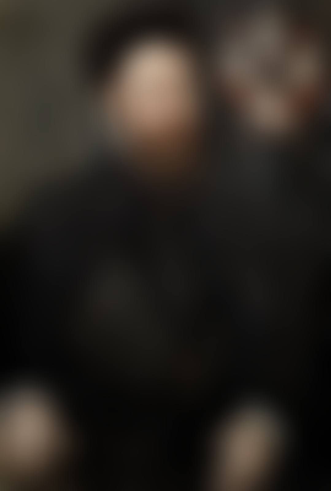 Portrait of a gentleman, half-length, in black (preview)