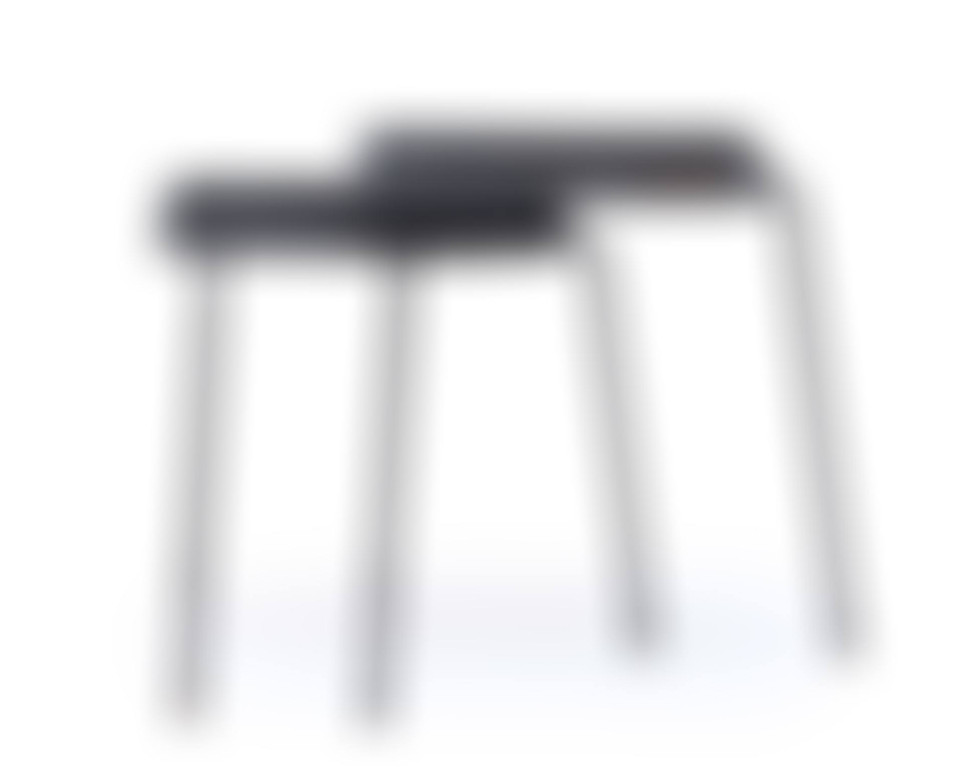 Deux tables gigognes dites "Soumba"  (preview)